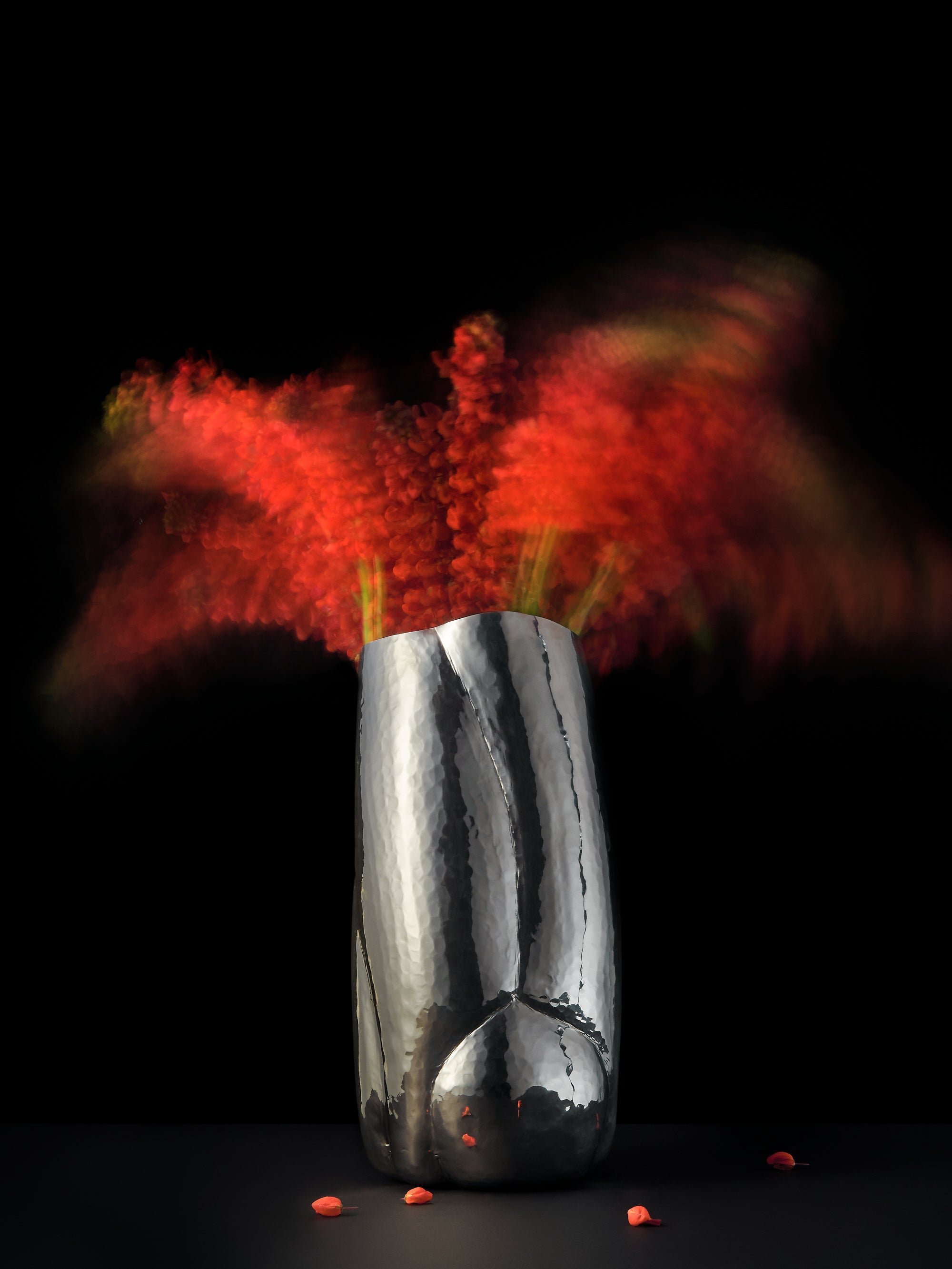 Wazon CLOUD TALL srebrny – Tom Dixon