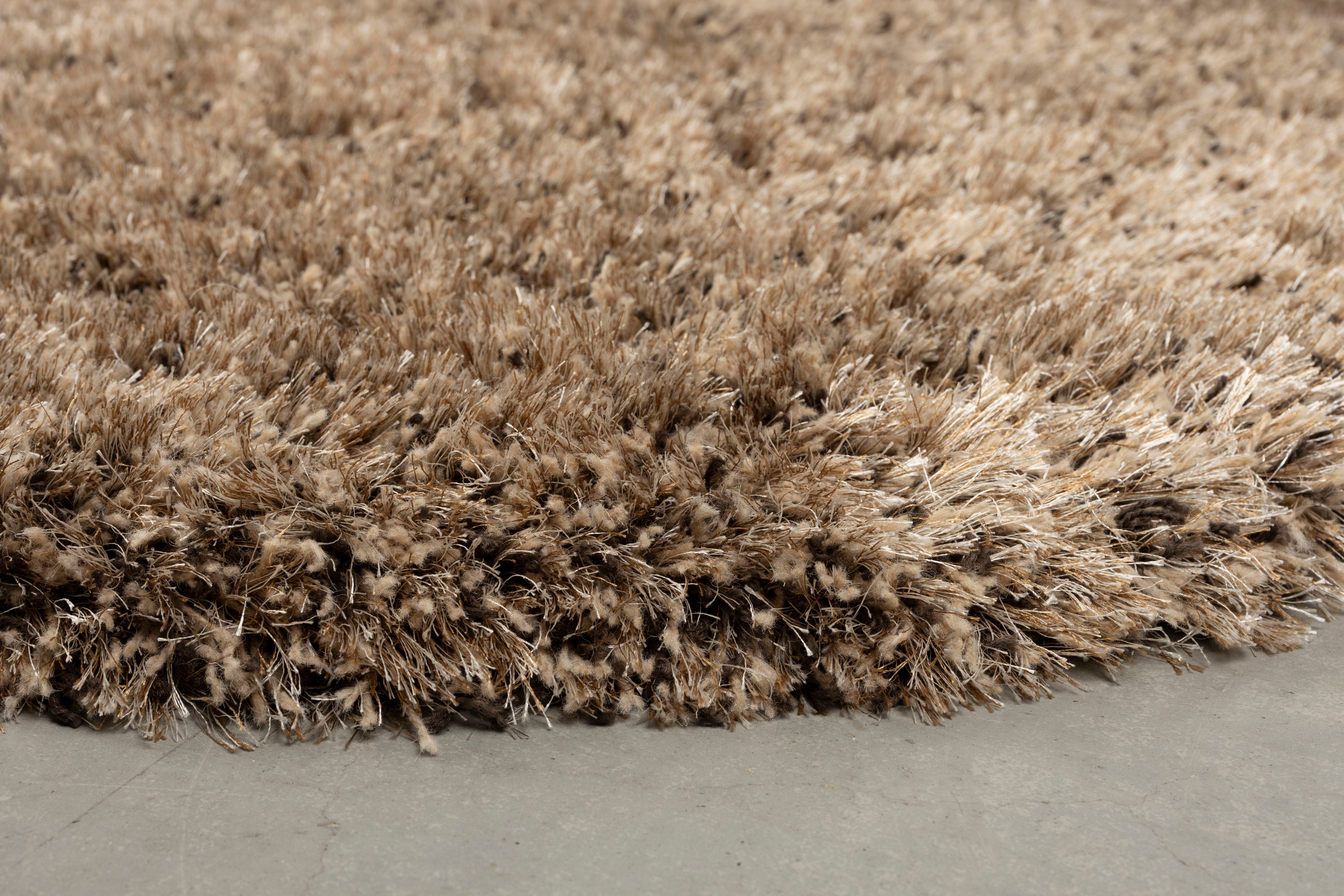 Teppich mit langem Flor TASTY in Braun