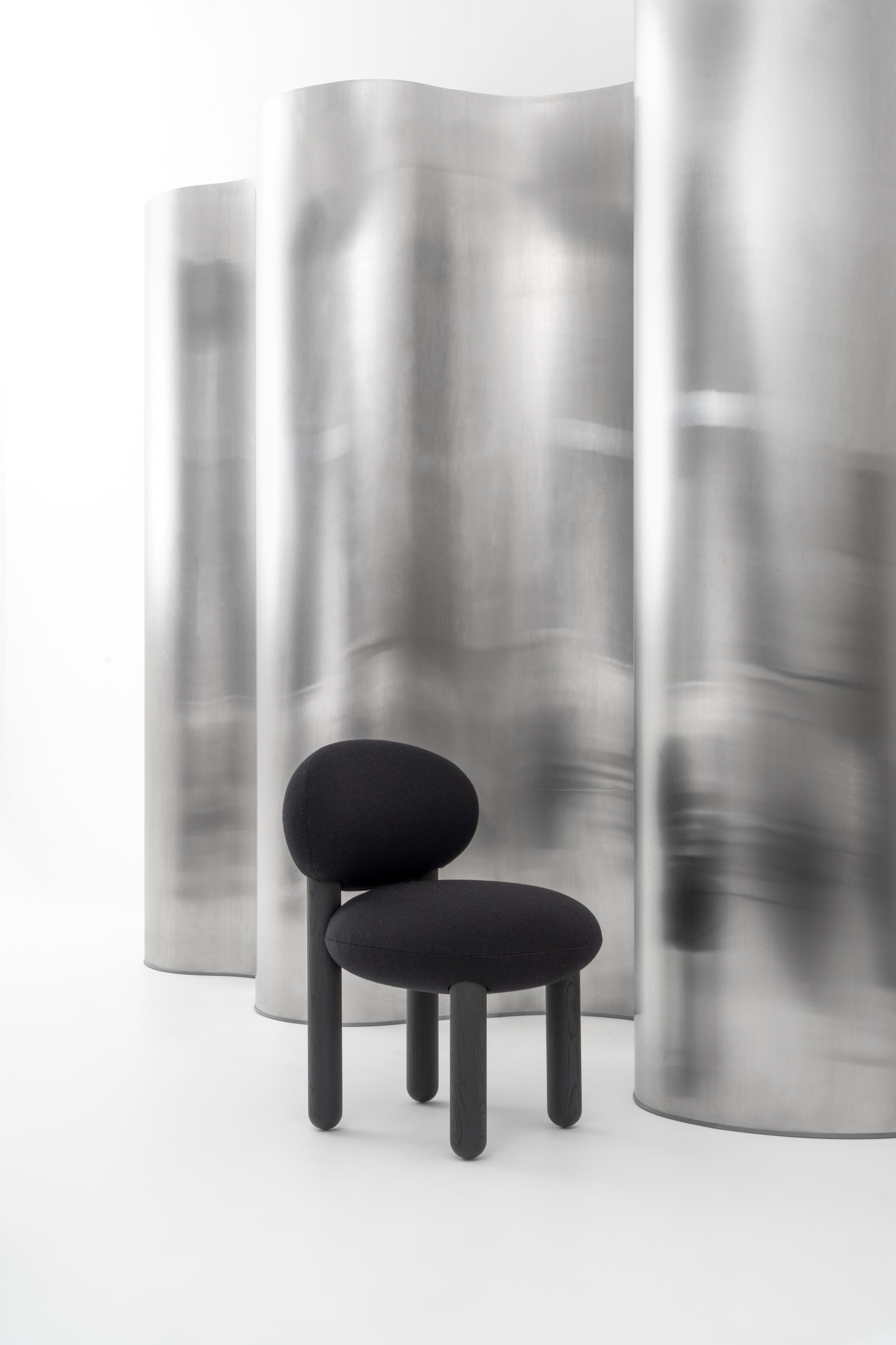 Polsterstuhl FLOCK CS2 mit Holzgestell