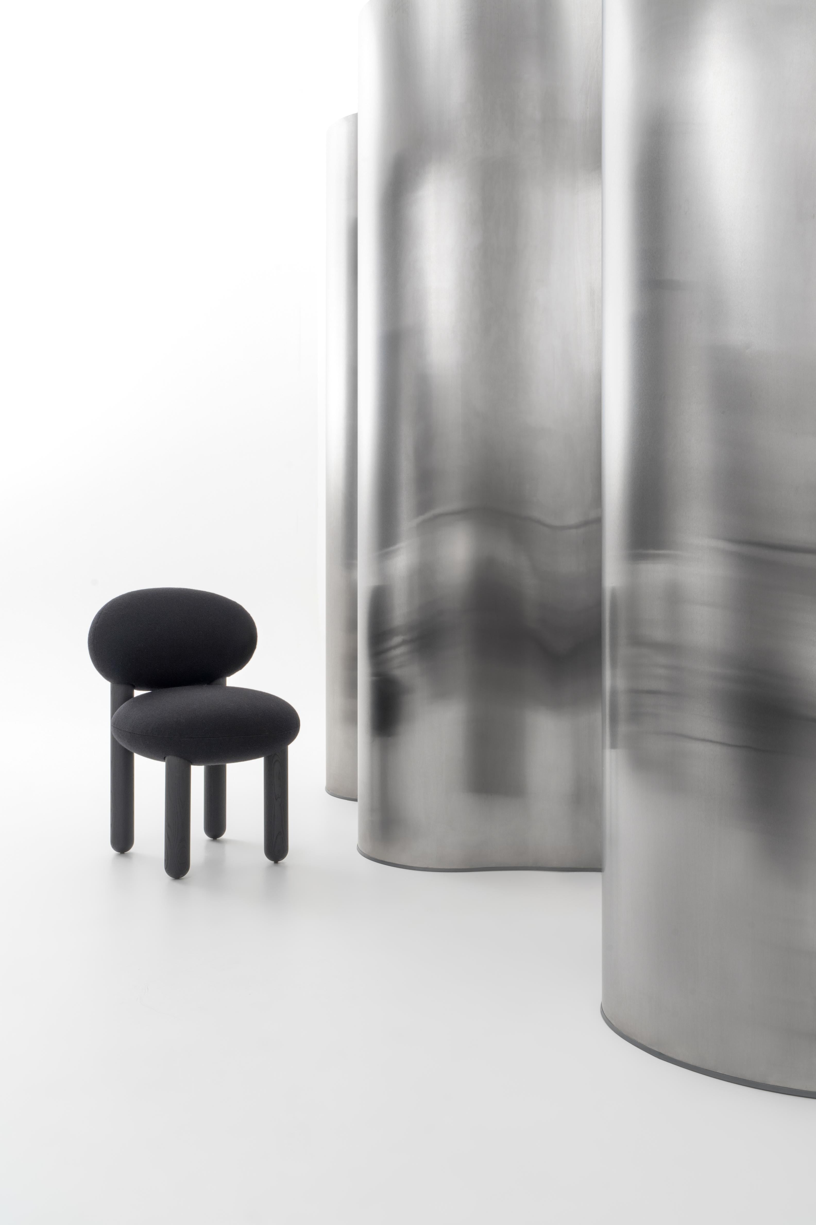 Polsterstuhl FLOCK CS2 mit Holzgestell