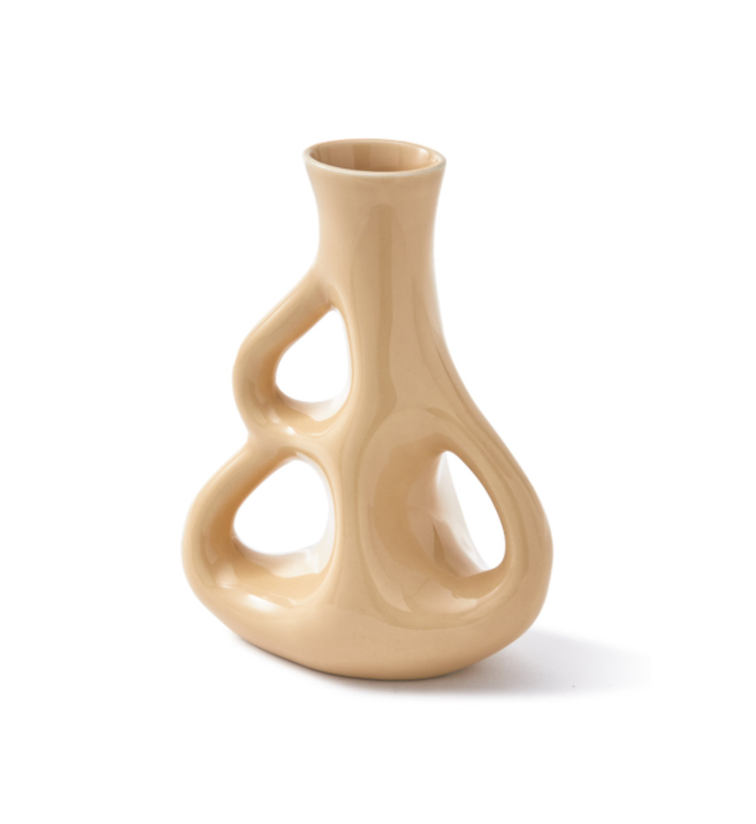 DREI OHREN Vase beige