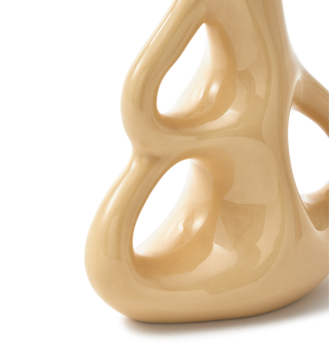 DREI OHREN Vase beige