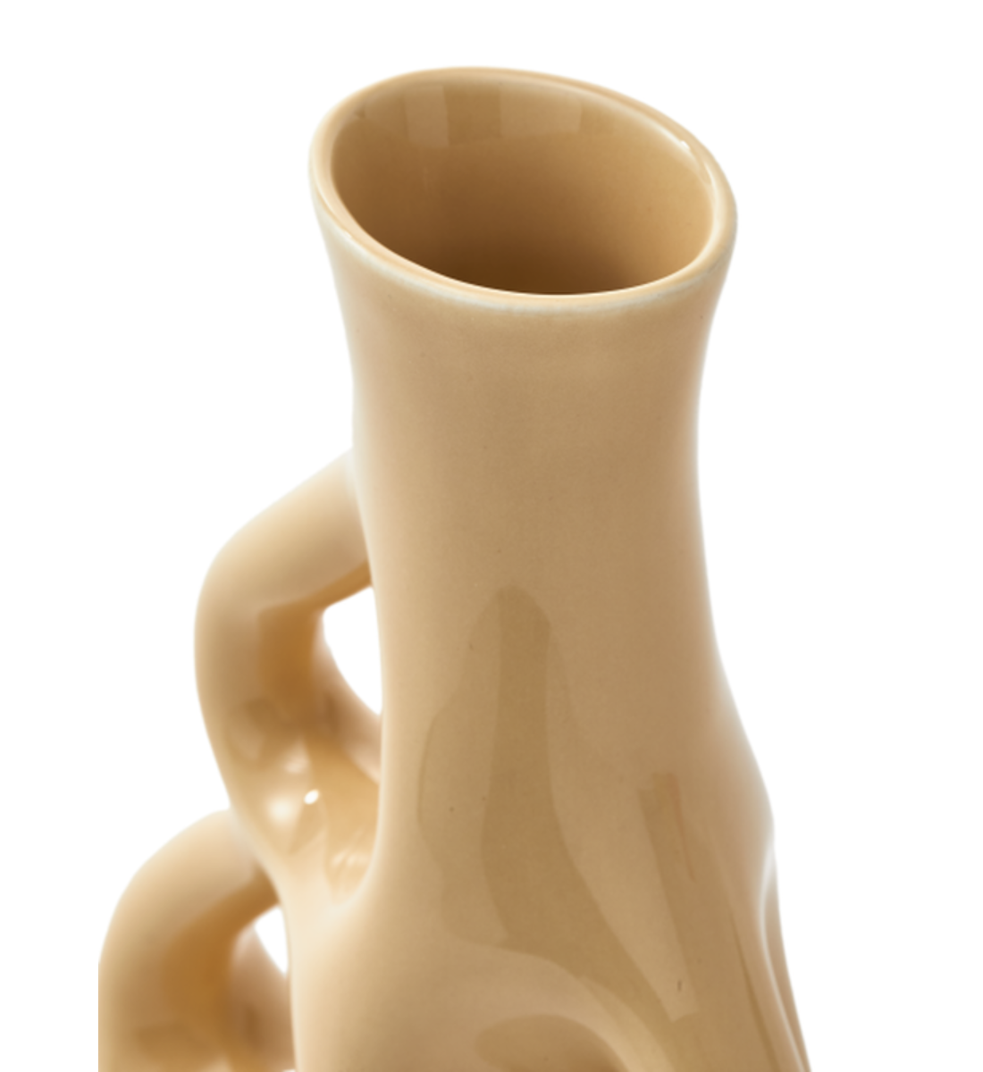 DREI OHREN Vase beige