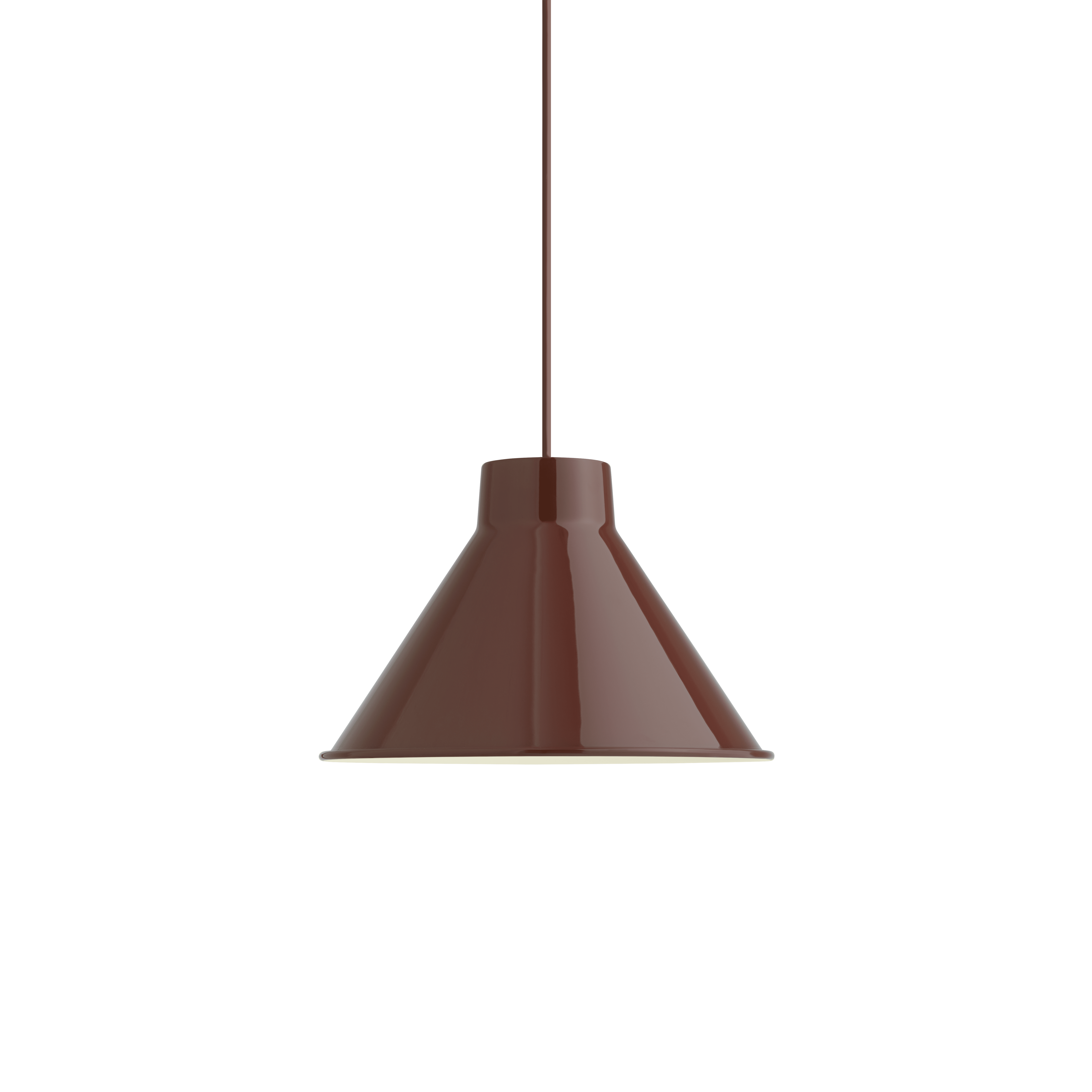 Lampa wisząca TOP bordowy
