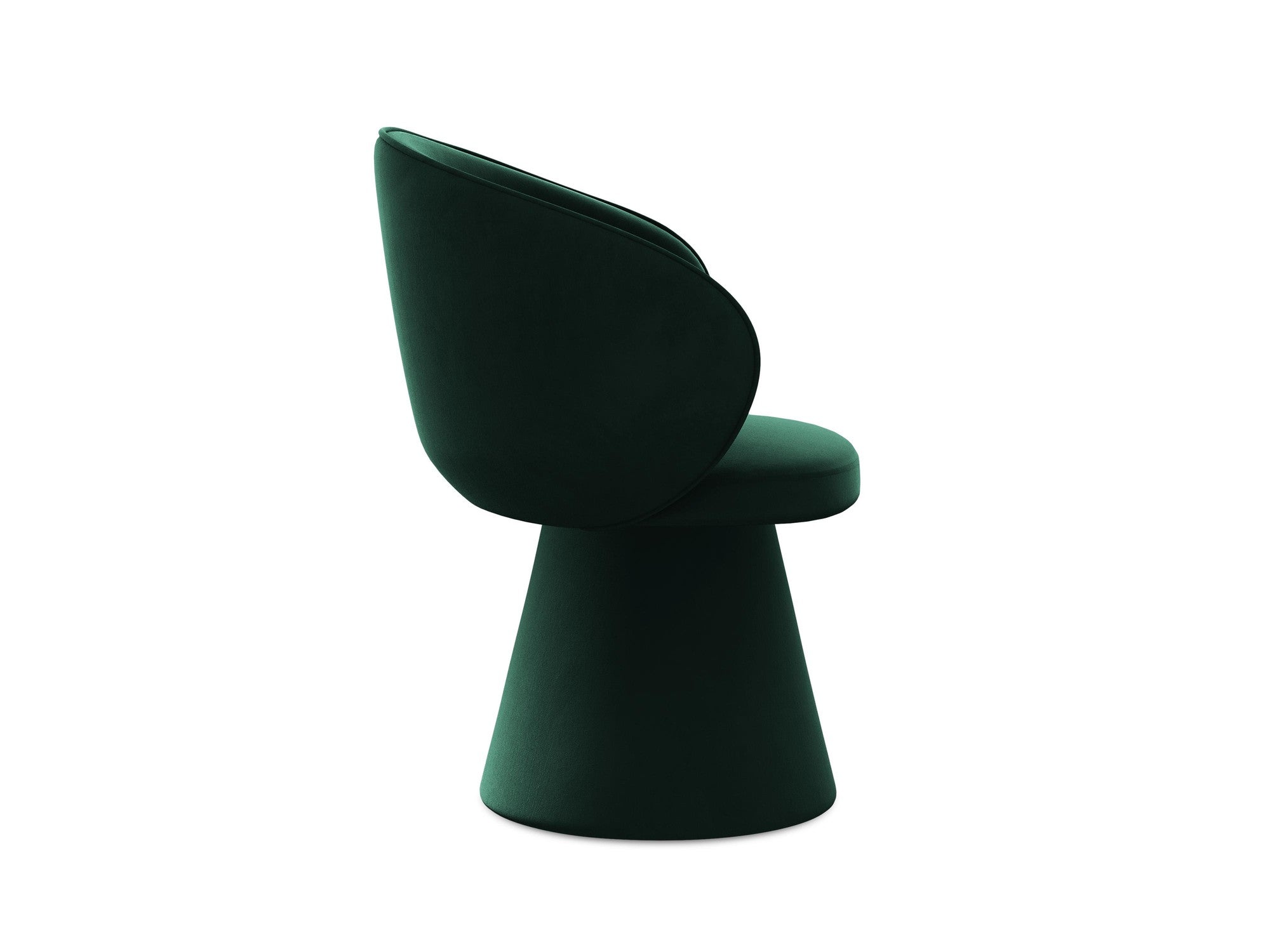 Velvet Chair UALA Bottle Green