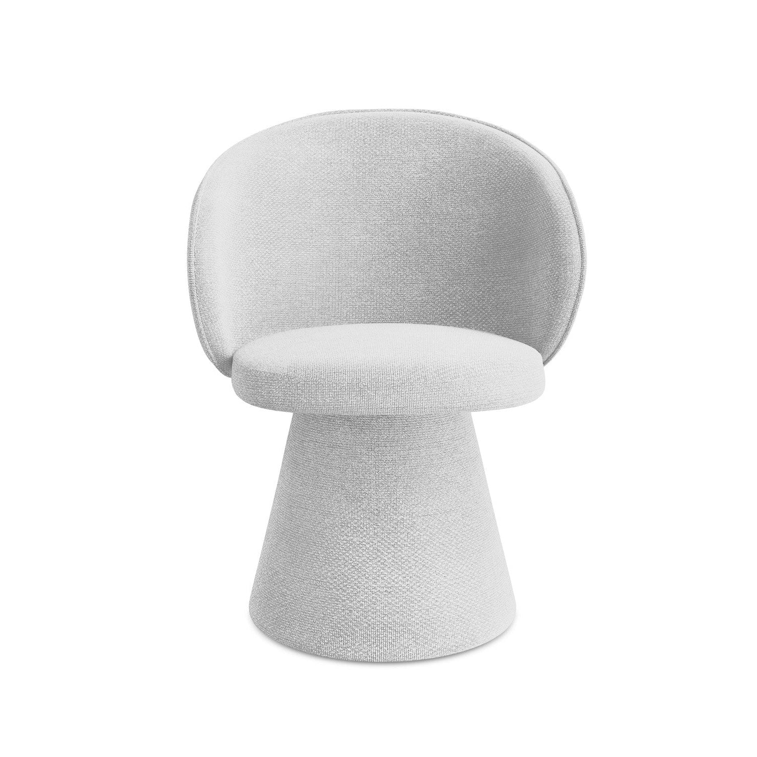 UALA Chair Silver Boucle