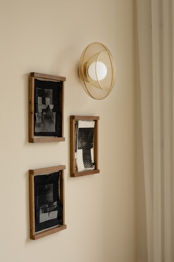 Lampa ścienna FARADAY UP złoty – Umage