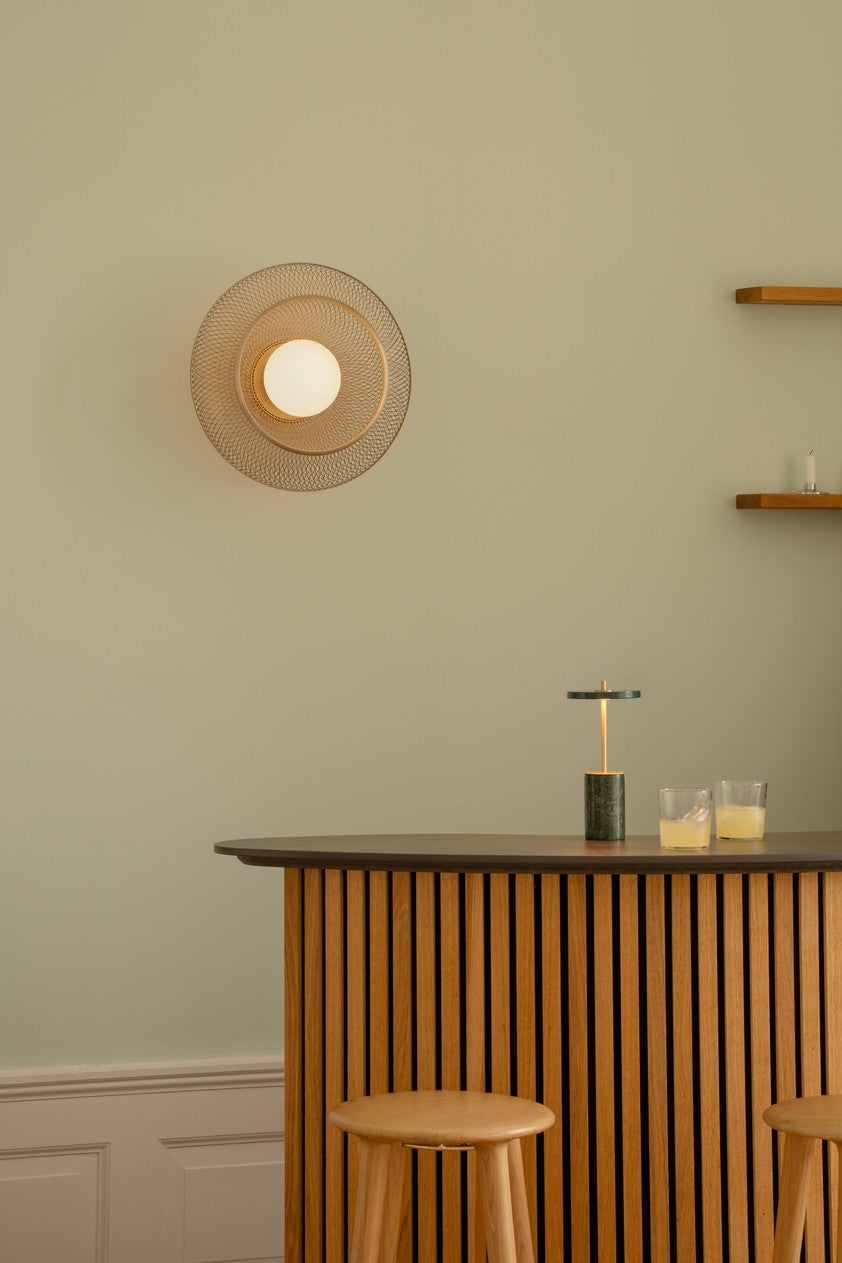 Lampa ścienna FARADAY UP złoty – Umage