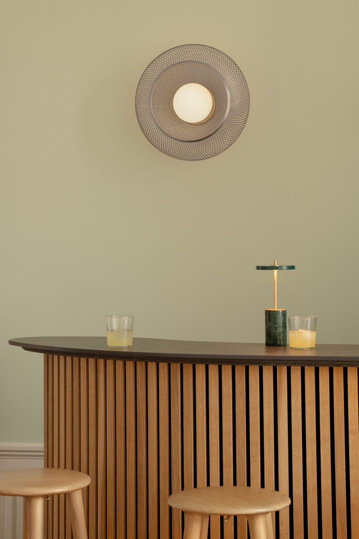 Lampa ścienna FARADAY UP srebrny – Umage
