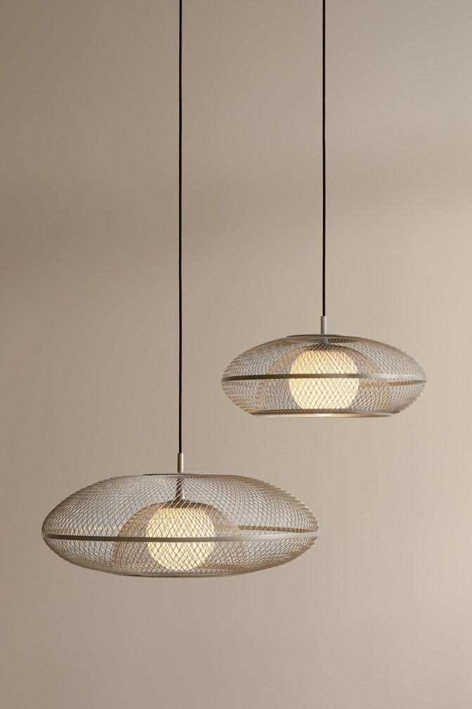 Lampenschirm FARADAY silber