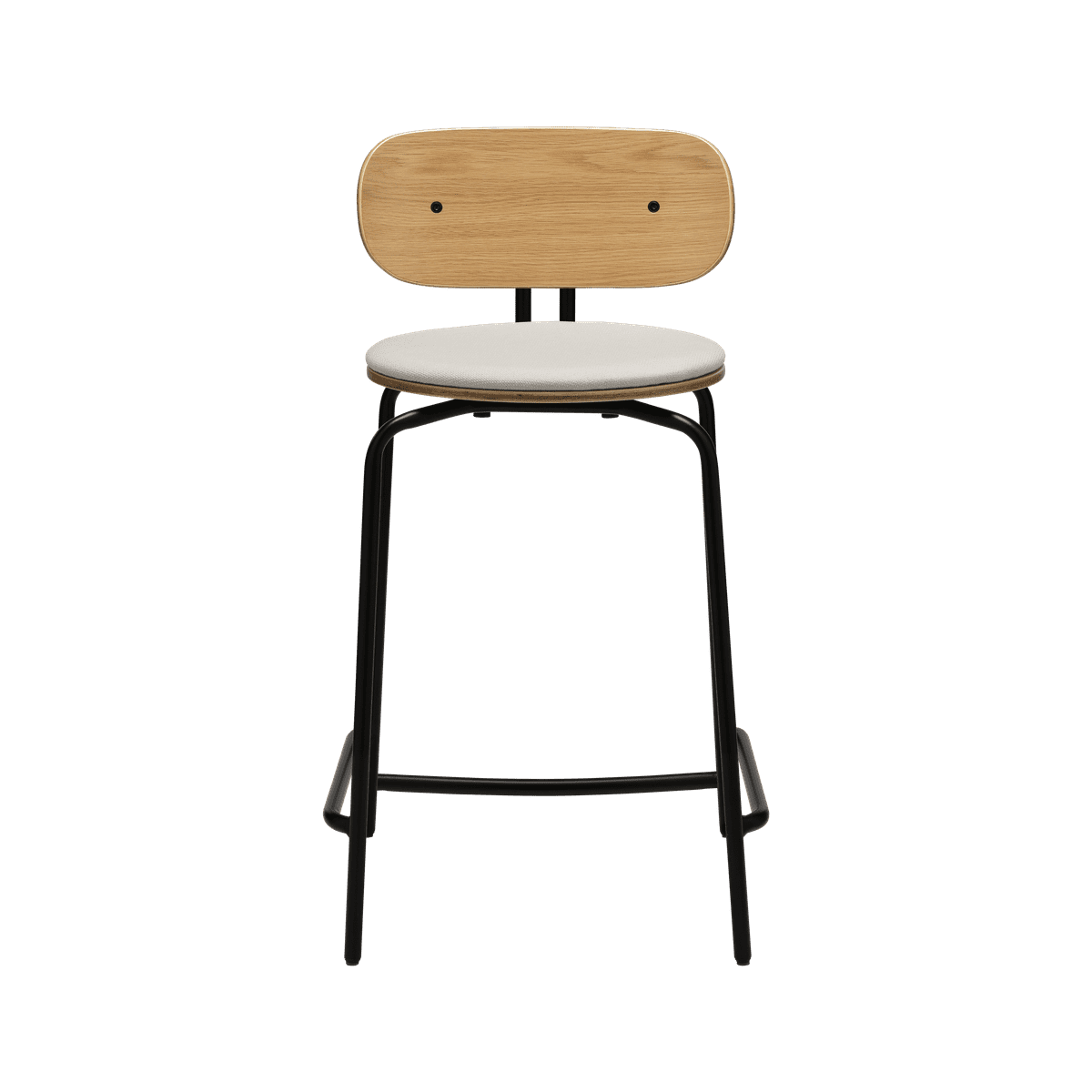 Beige curious hoker with a black base