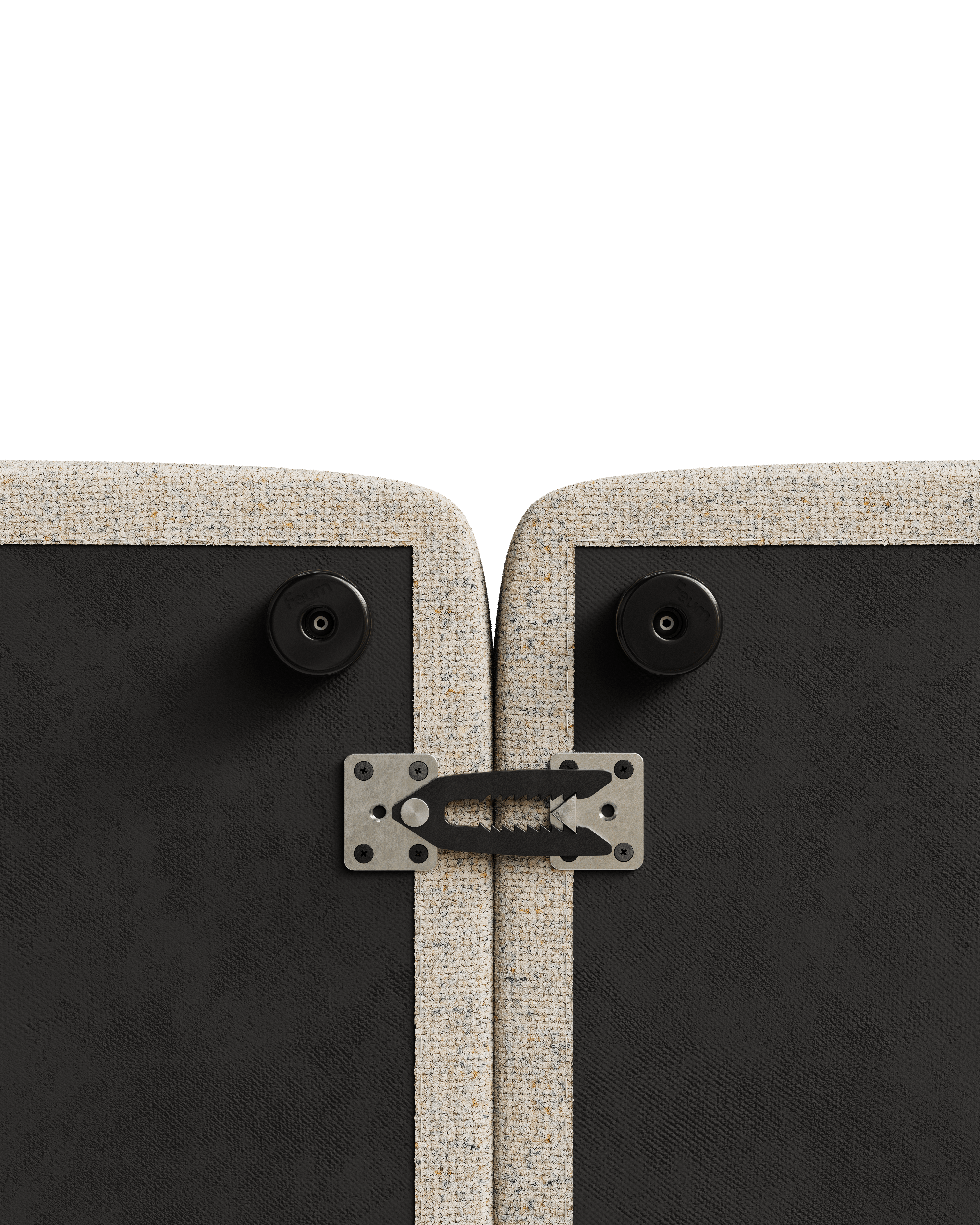 Modulares 3-Sitzer-Sofa UMI kastanienrot