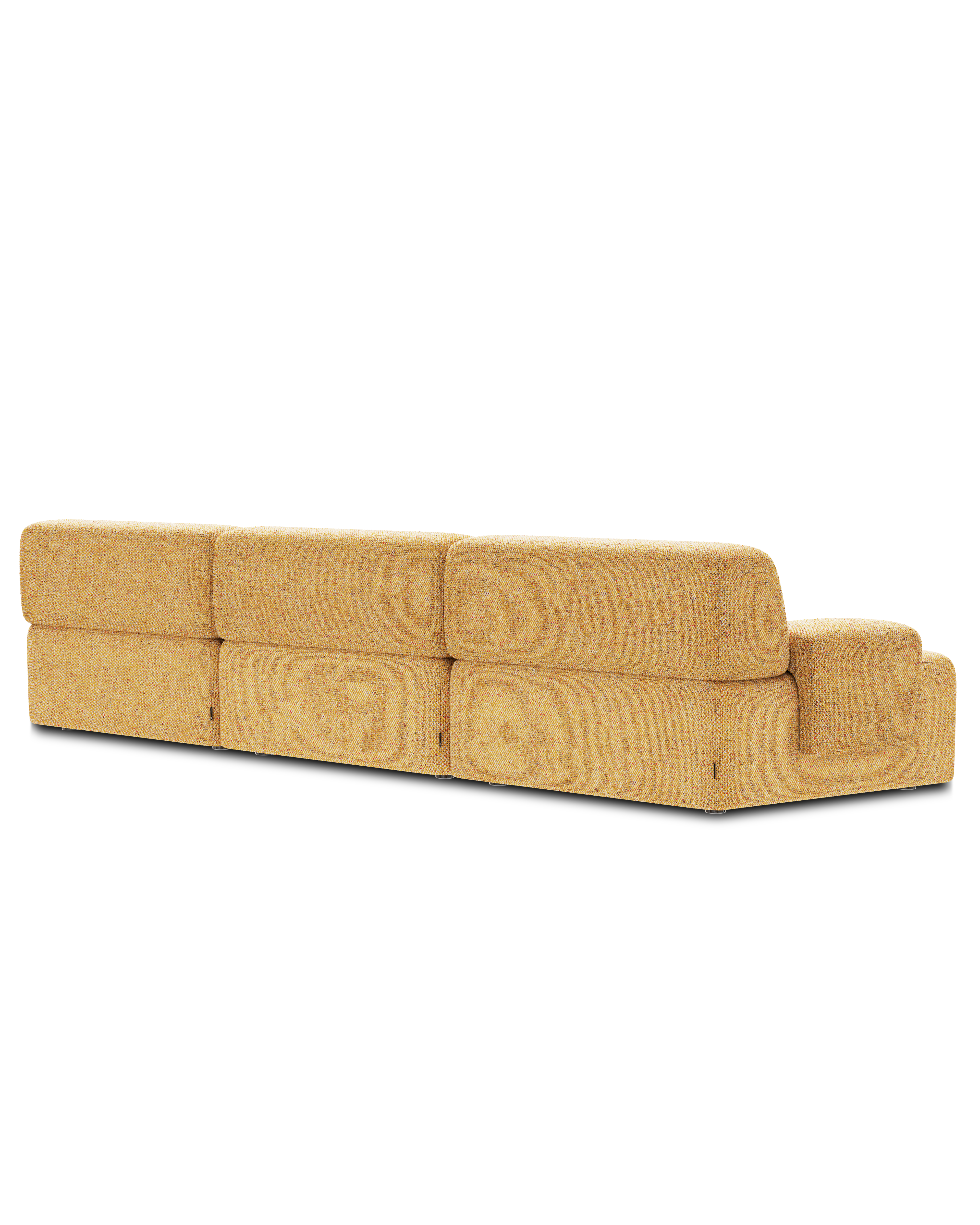Modular 3-Seater Sofa UMI Autumn Orange