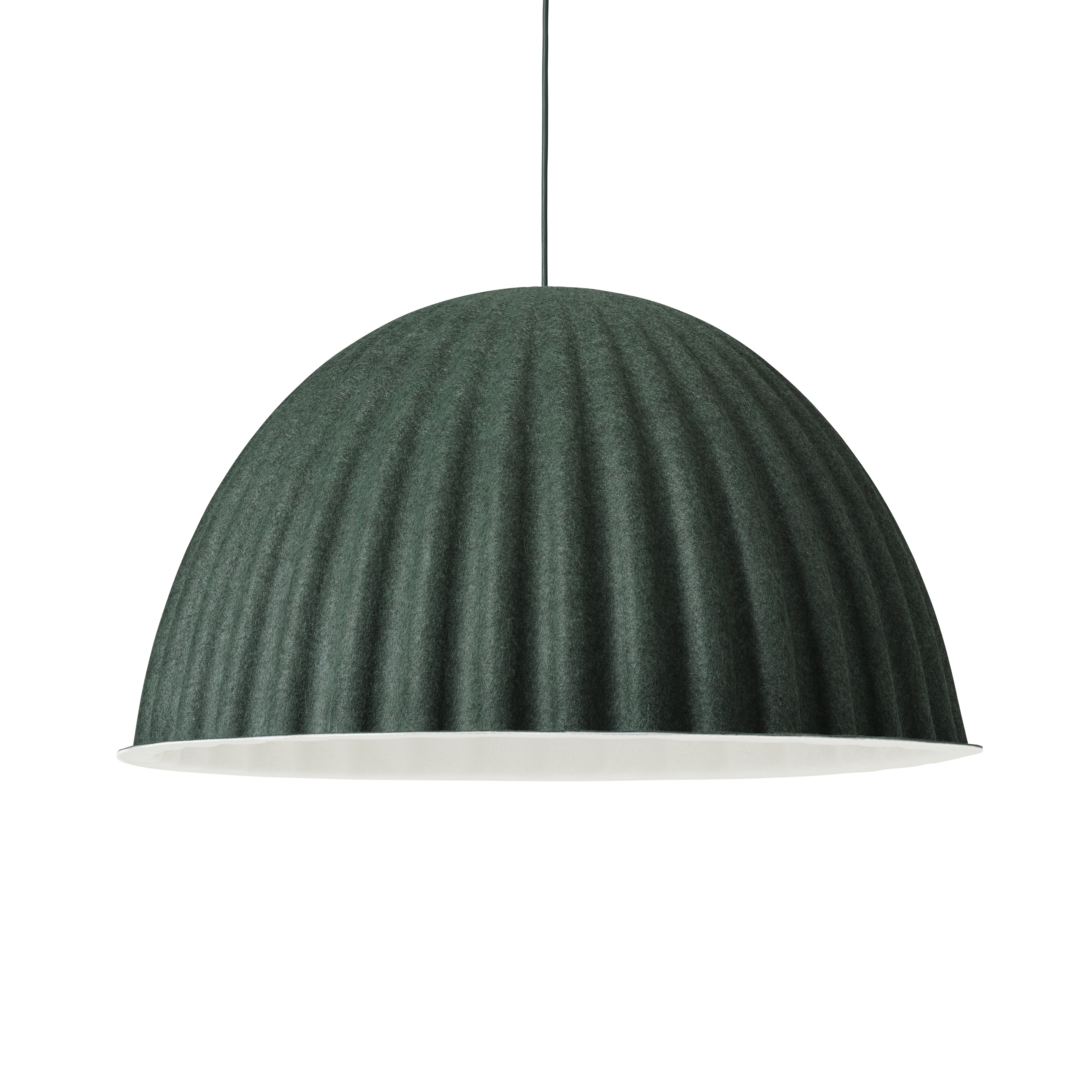 Lampa wisząca UNDER THE BELL ciemnozielony
