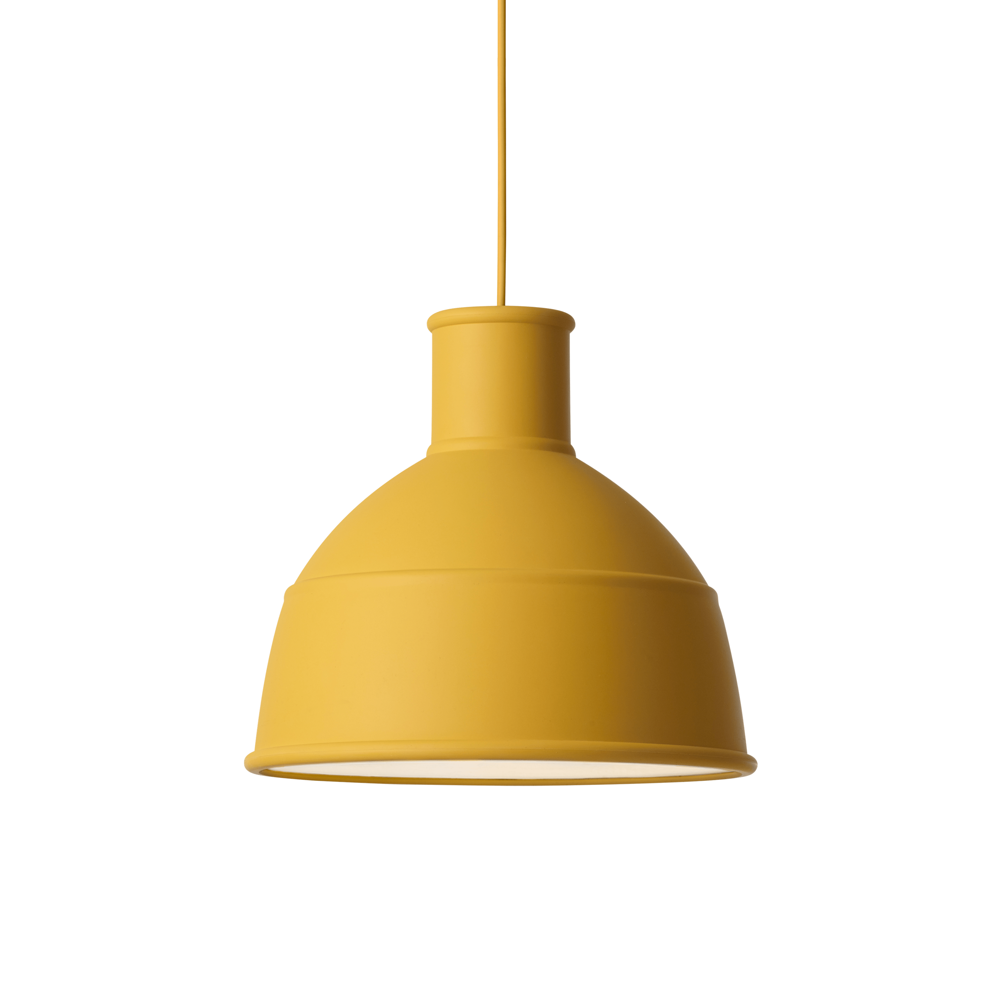 Lampa wisząca UNFOLD musztardowy
