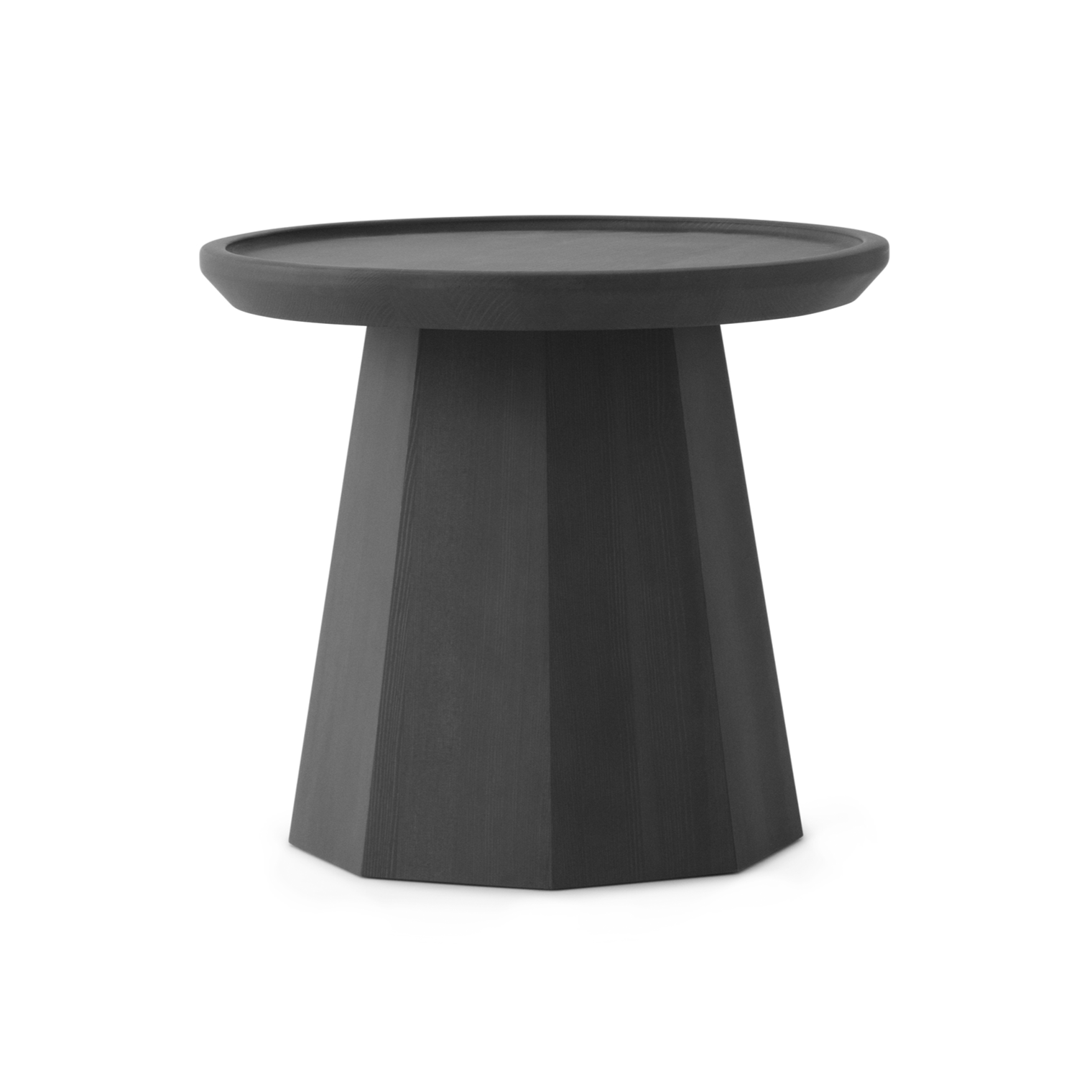 Gray pine coffee table