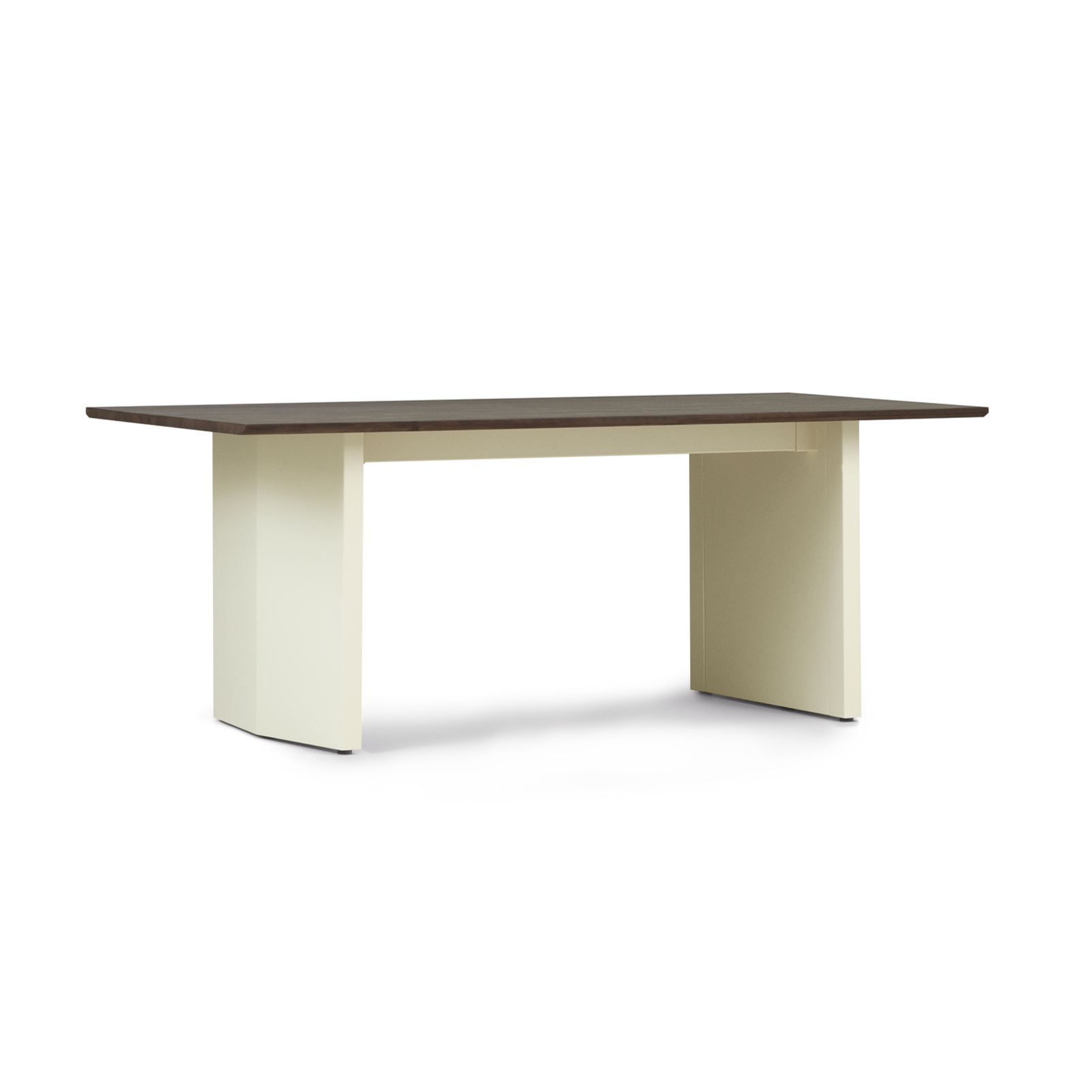 Cream panel table