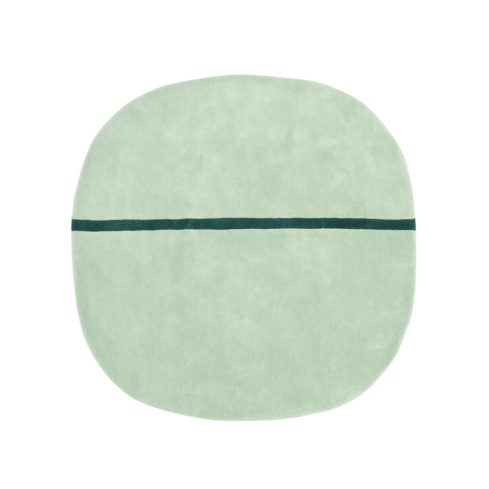 OVAL rug OONA green