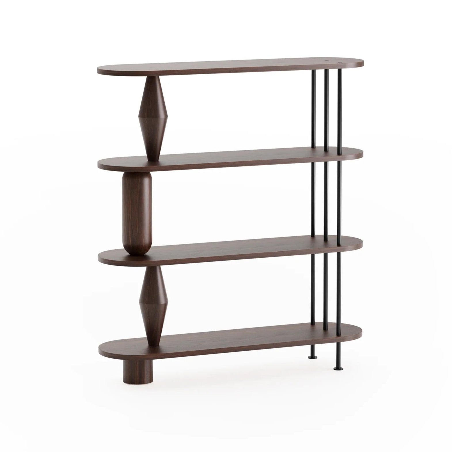 VAZOO Shelf Dark Oak Wood