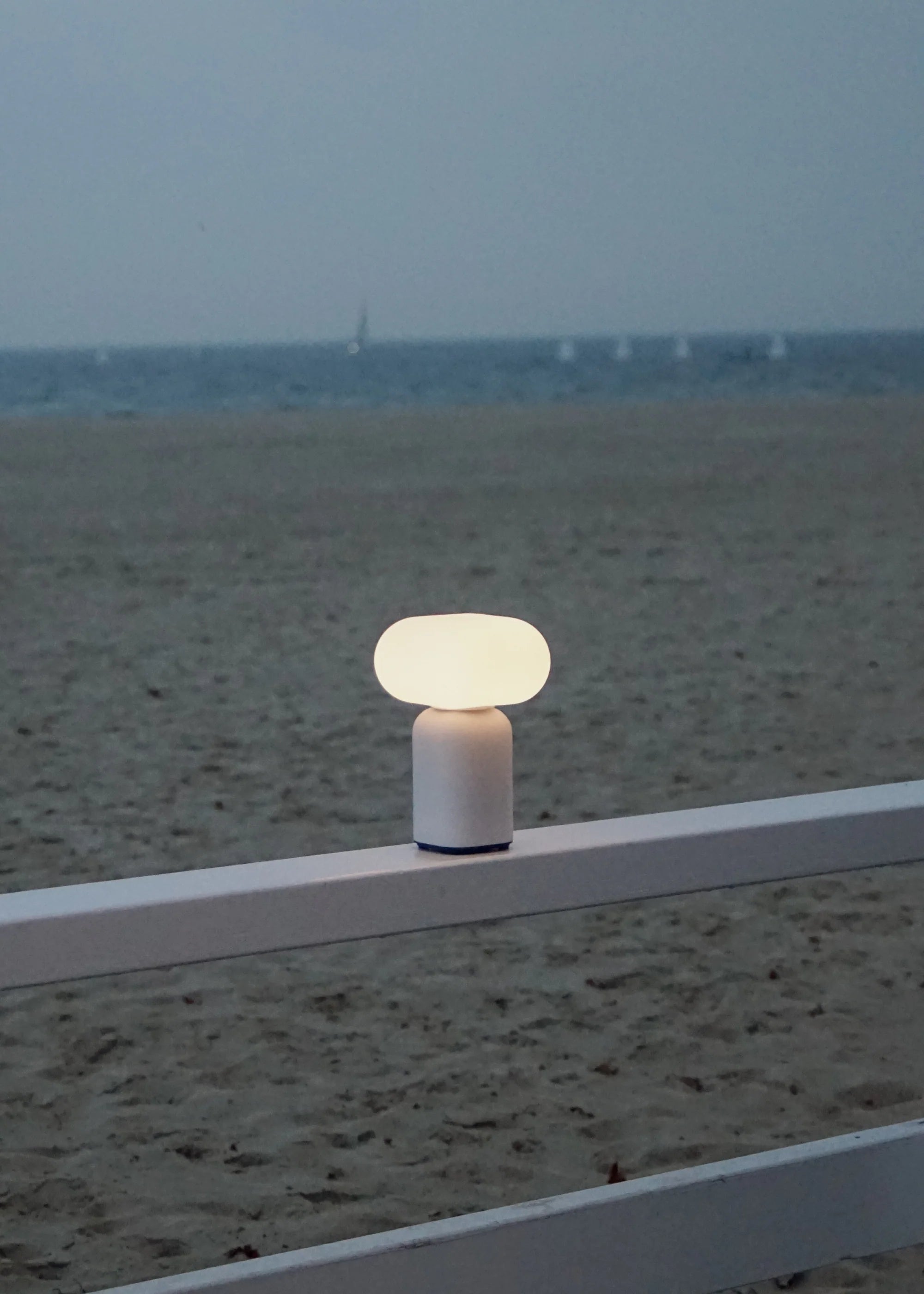 Tragbare Lampe VELIS weiß