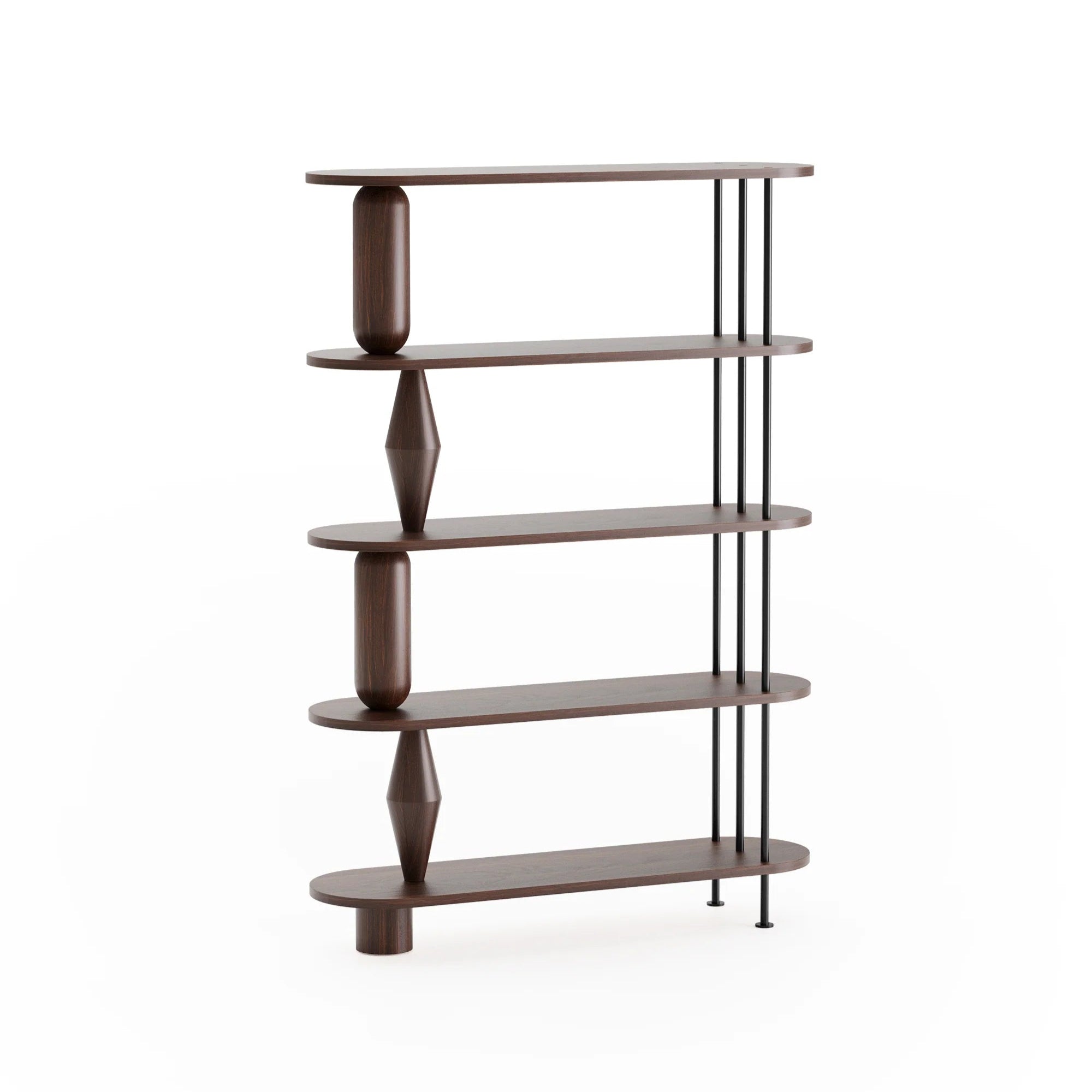 VAZOO Shelf Dark Oak Wood