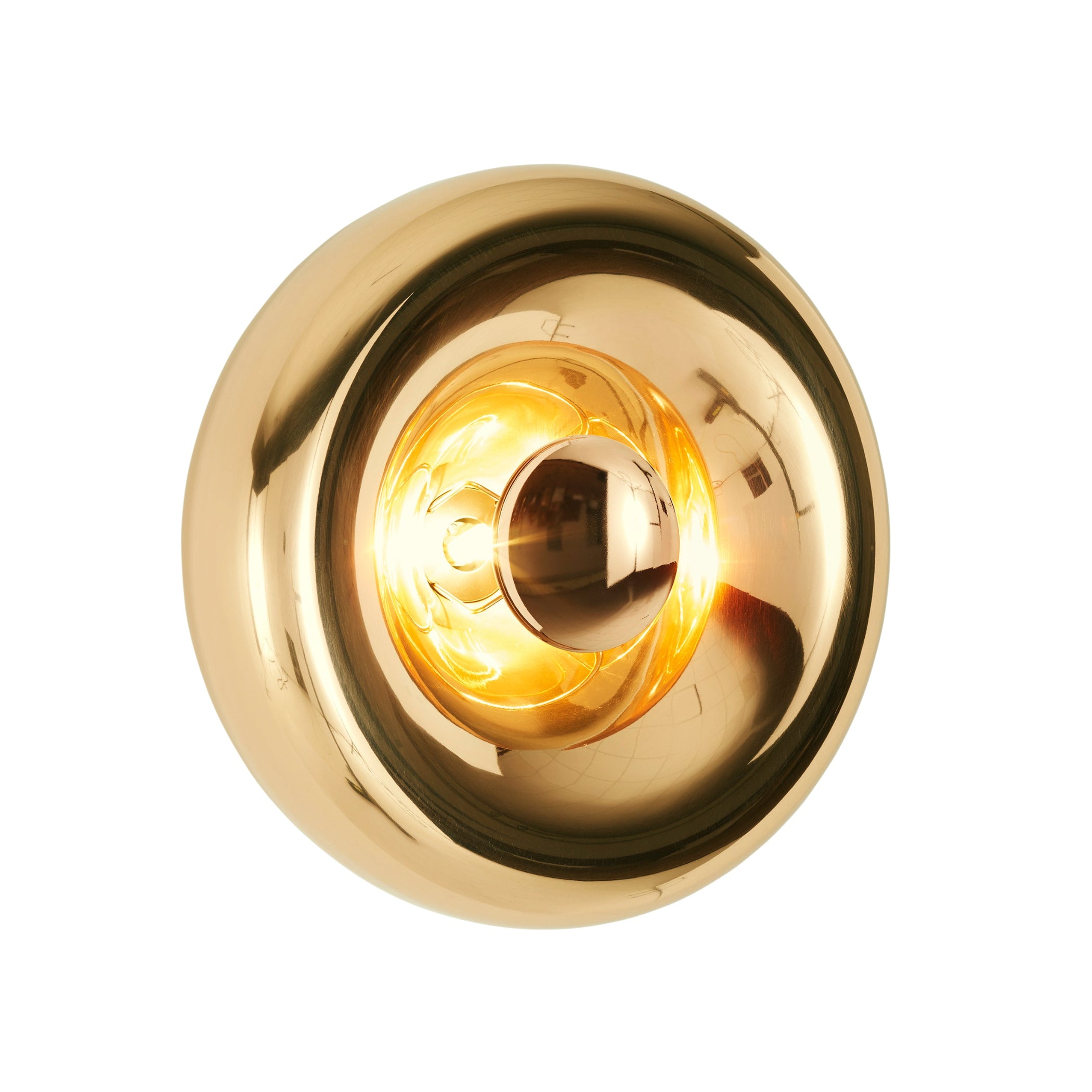 Wandlampe VOID aus Messing