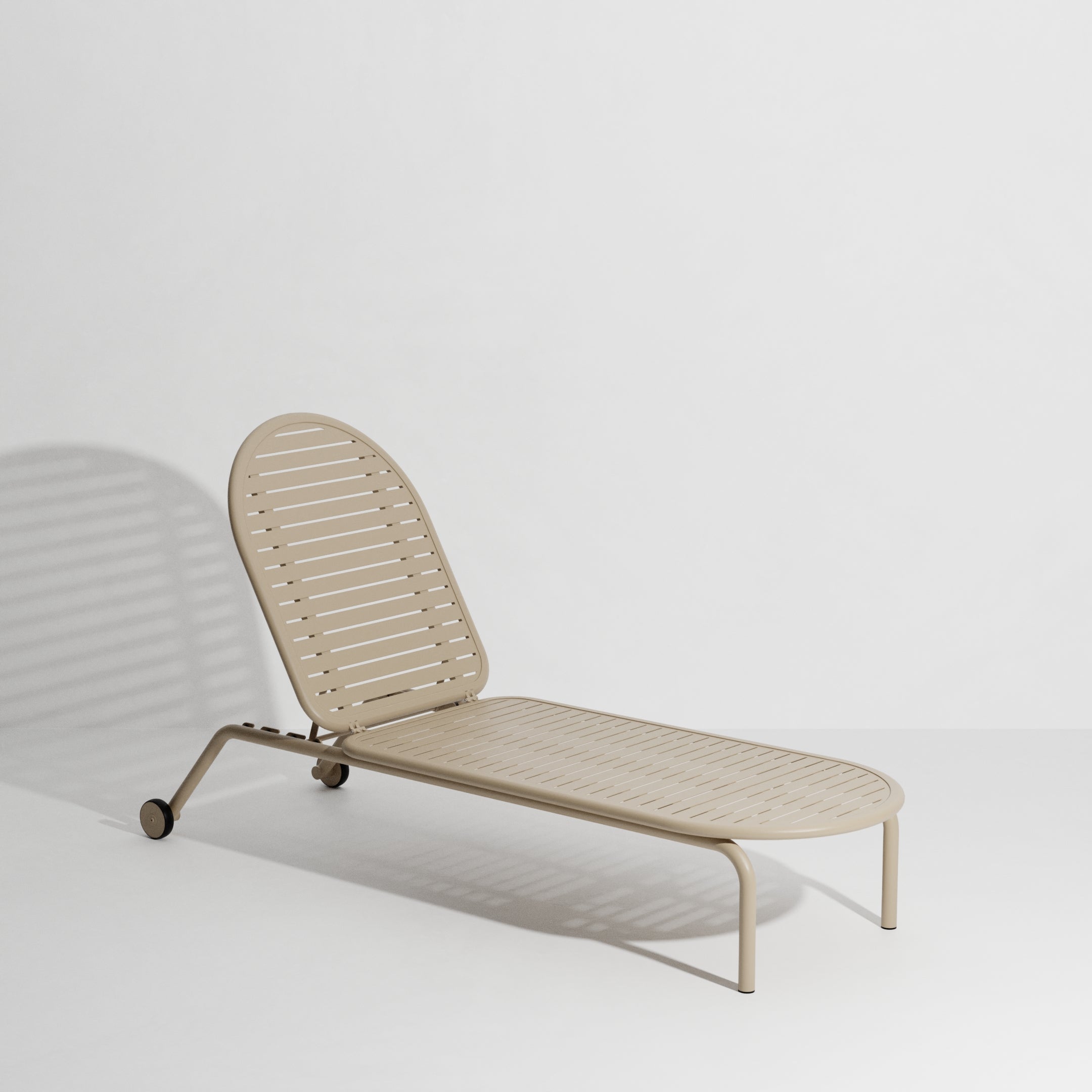 Liegestuhl WEEK-END beige