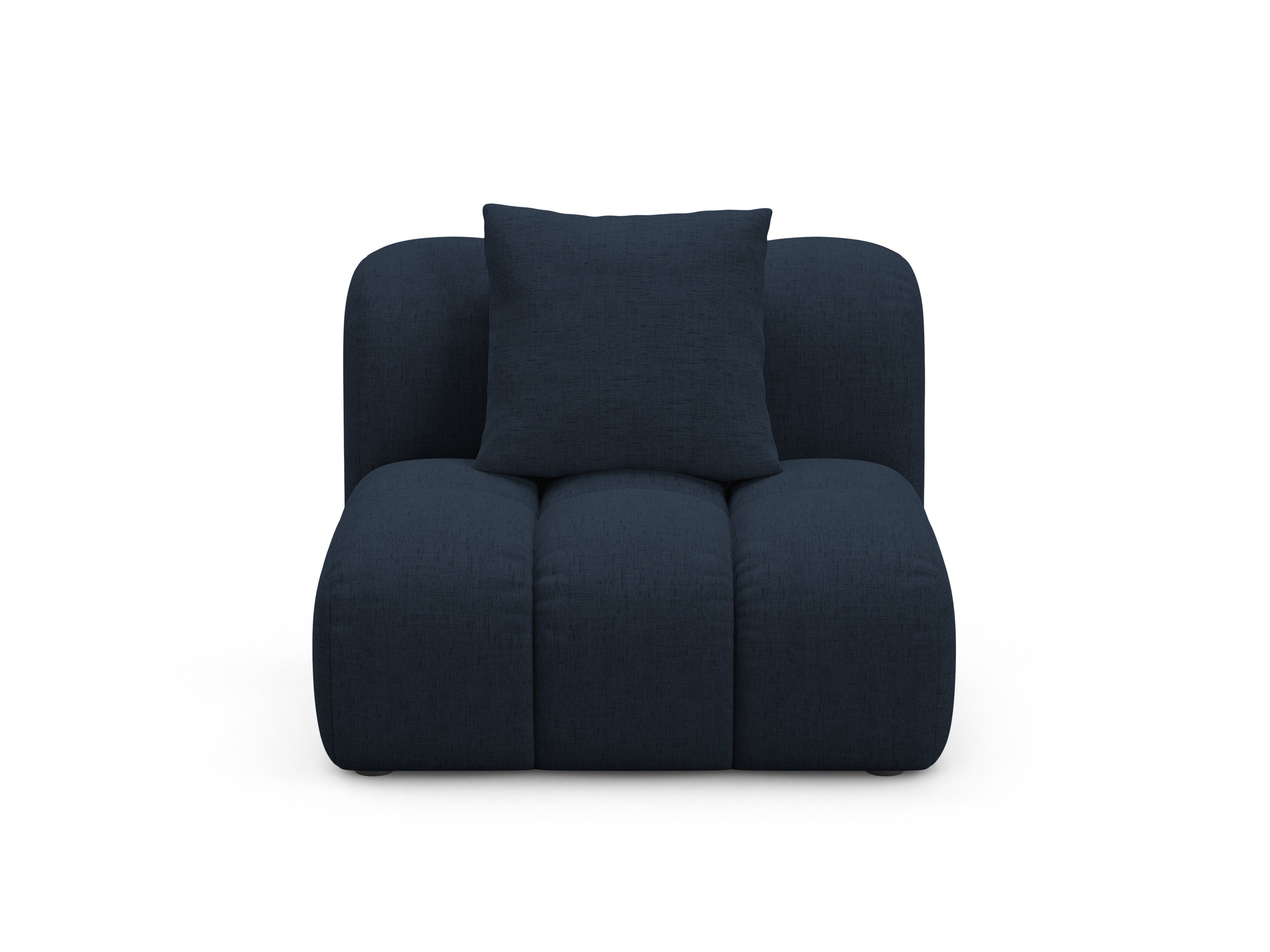 Sessel / Modul ASTRO marineblaues Chenille