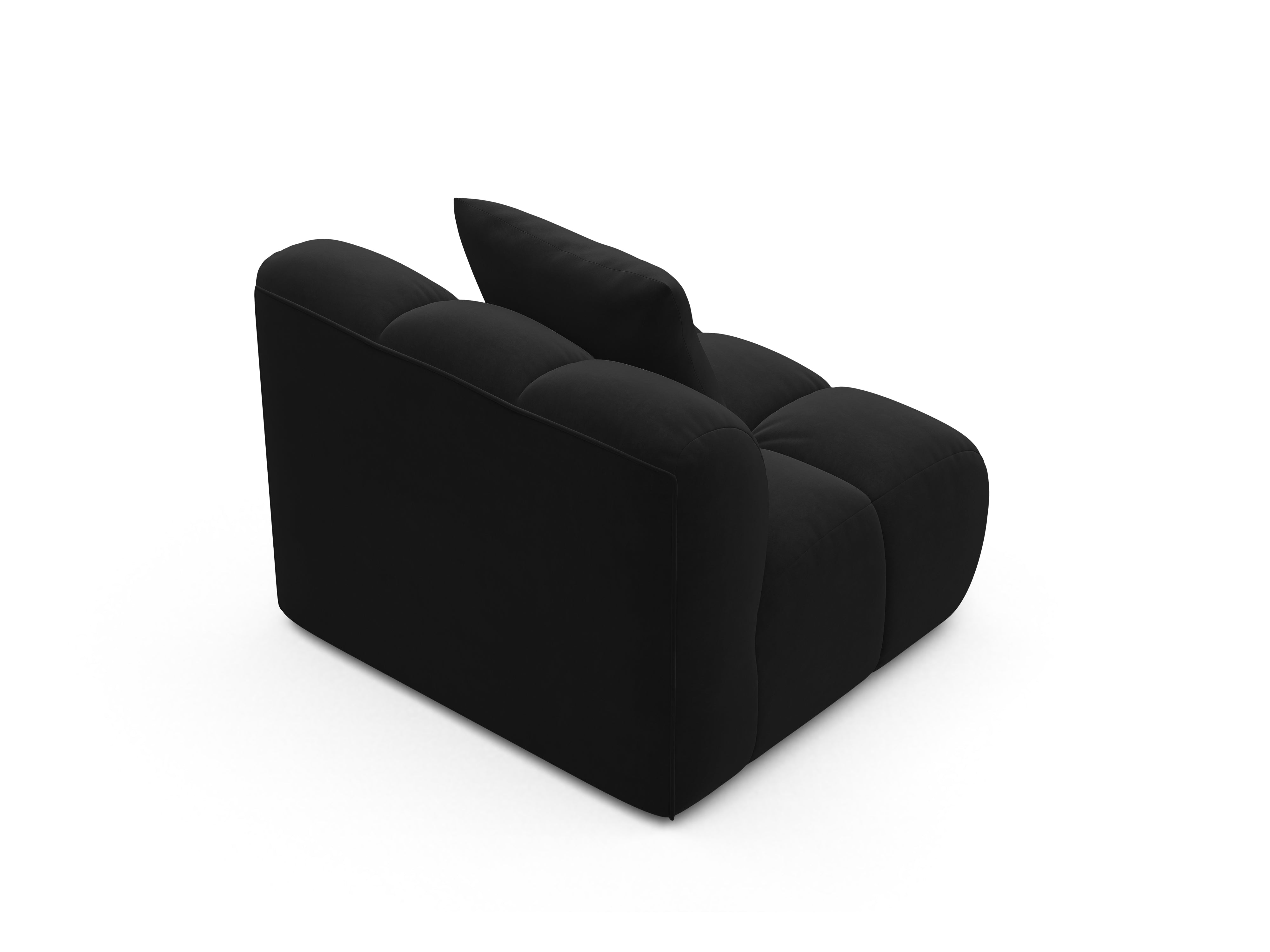 Velvet Armchair / Module ASTRO Black