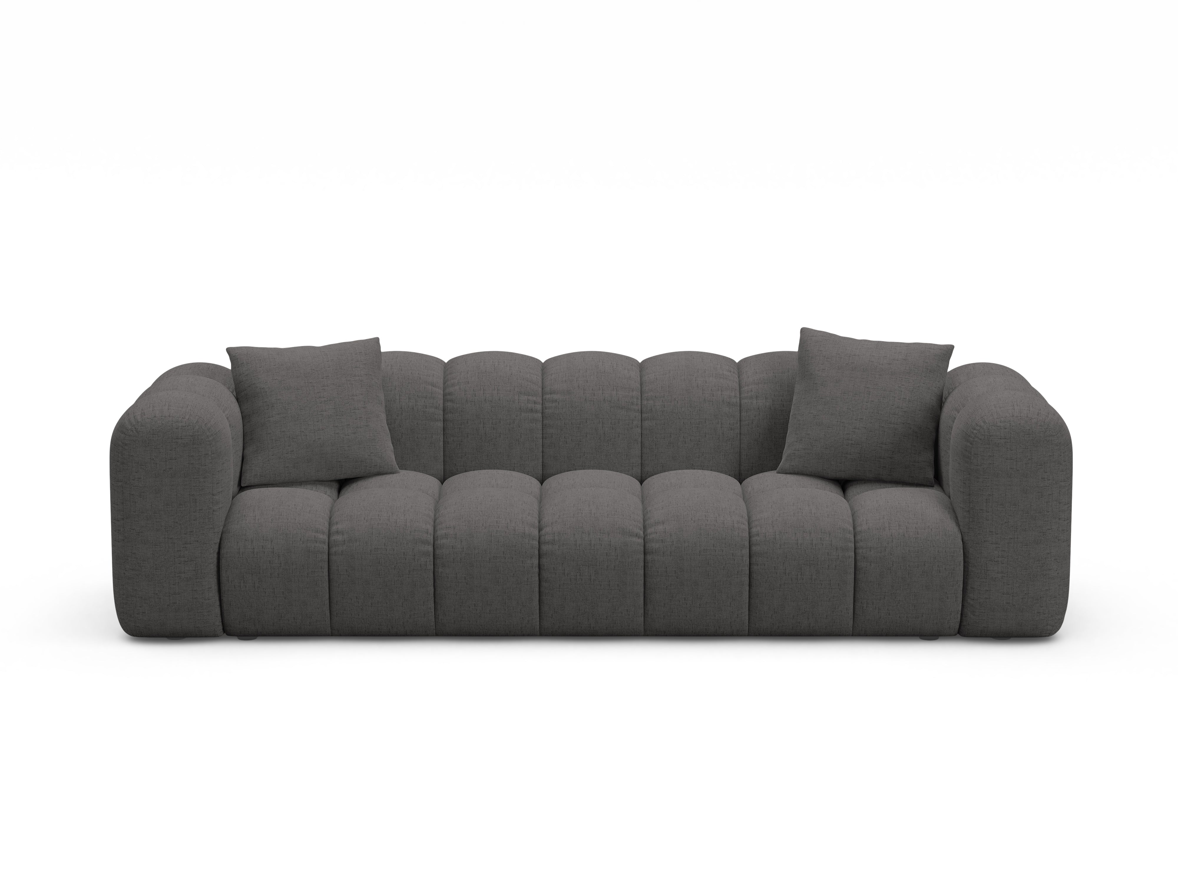 Sofa mit Schlaffunktion ASTRO graues Chenille