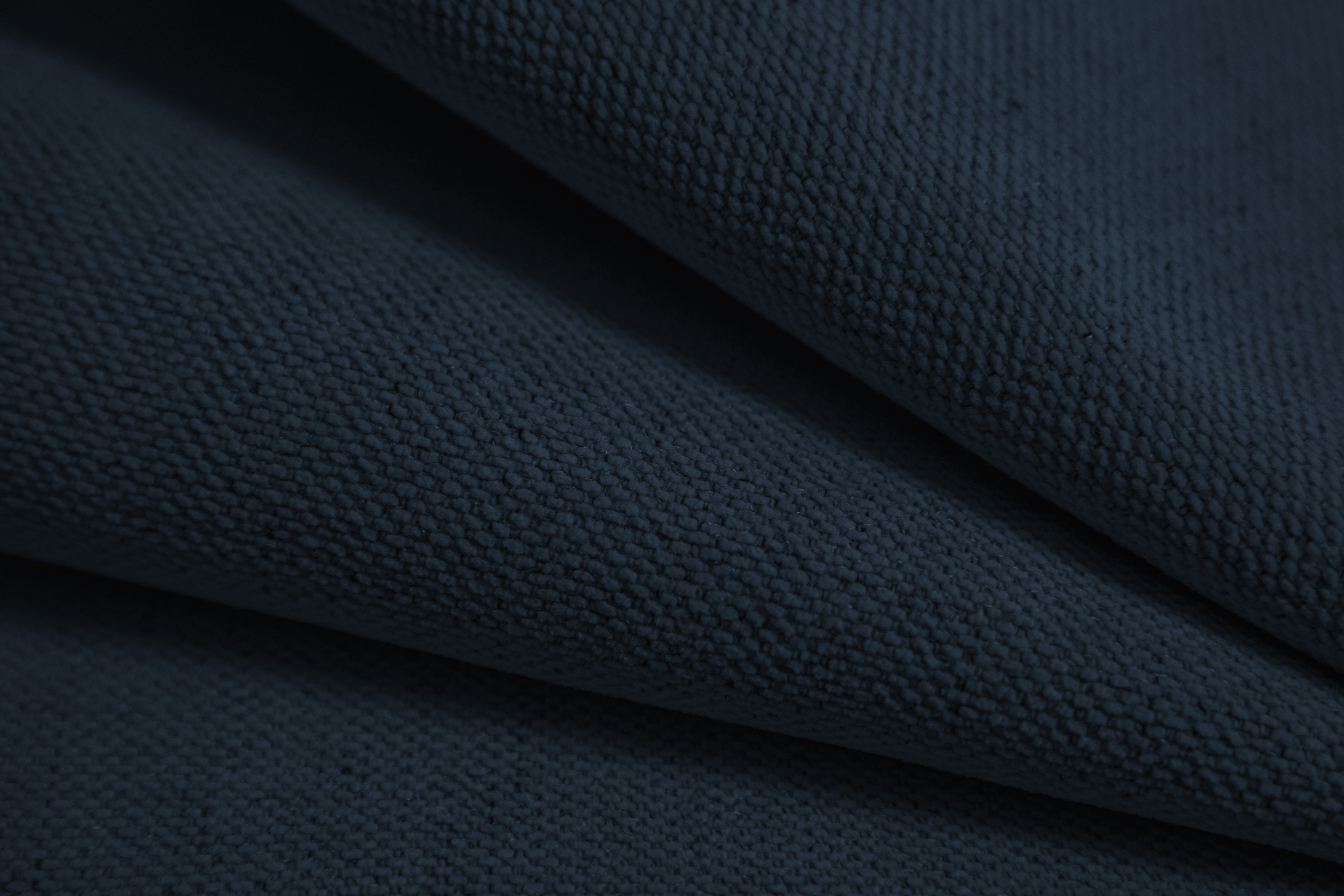 4-seater ASTRO royal navy blue chenille sofa