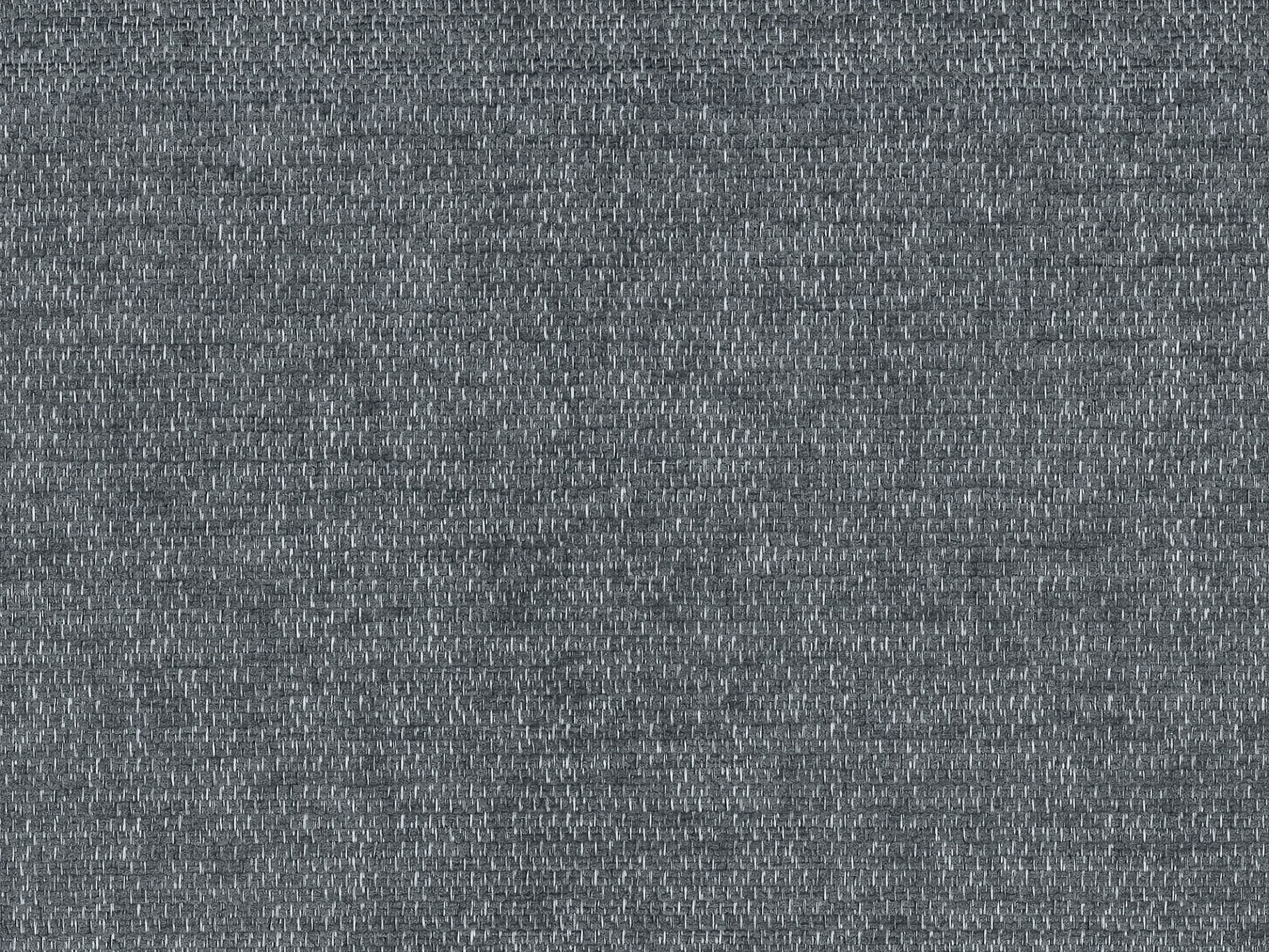 ROGER Gray Chenille Pouf