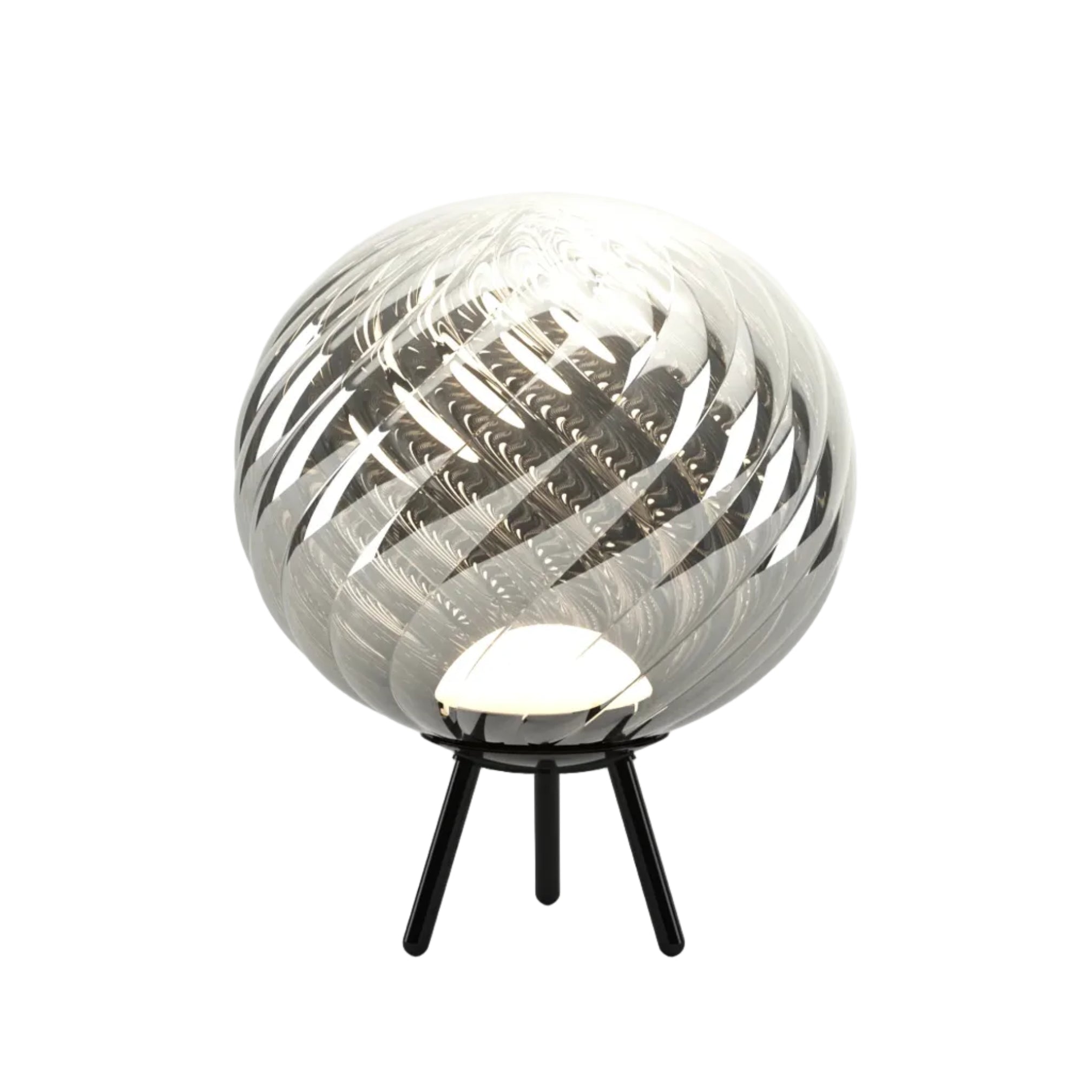 Tragbare Lampe WHIRL silber