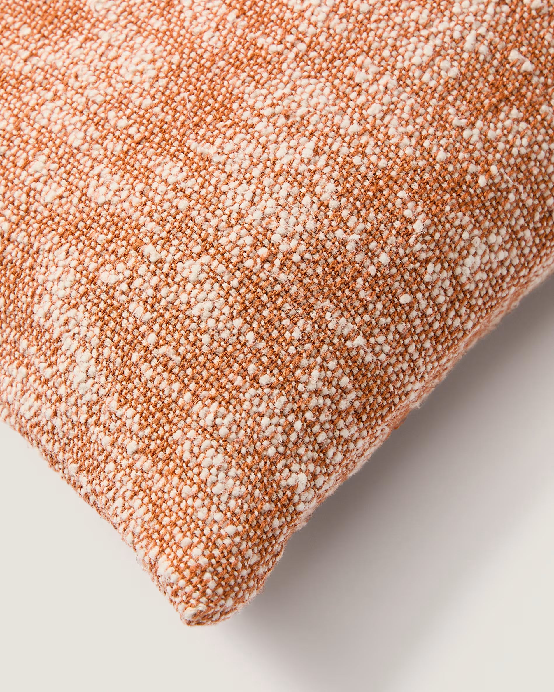 Kissenbezug MEVINA orange mit beige