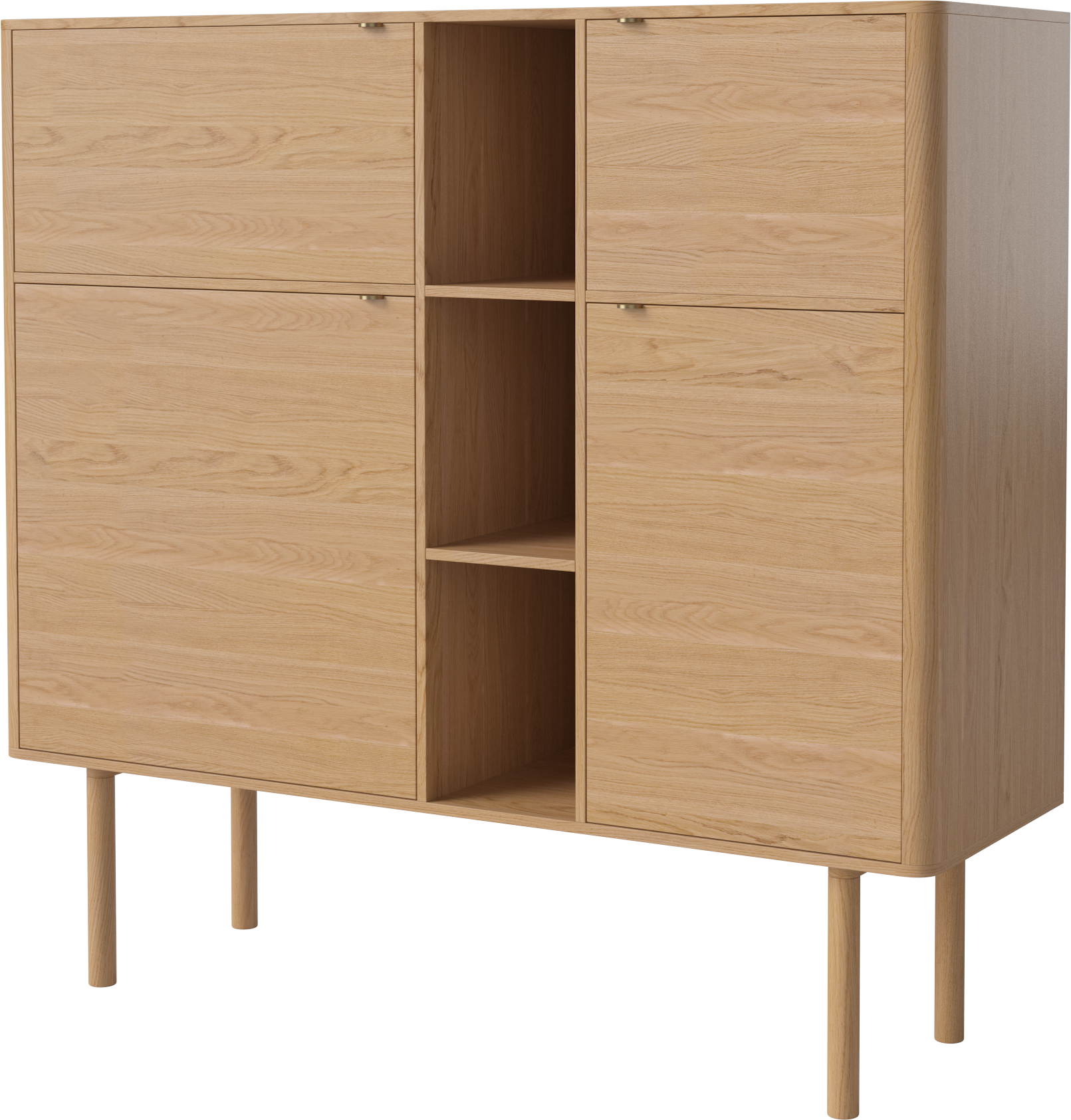 Yacht cabinet oak wood