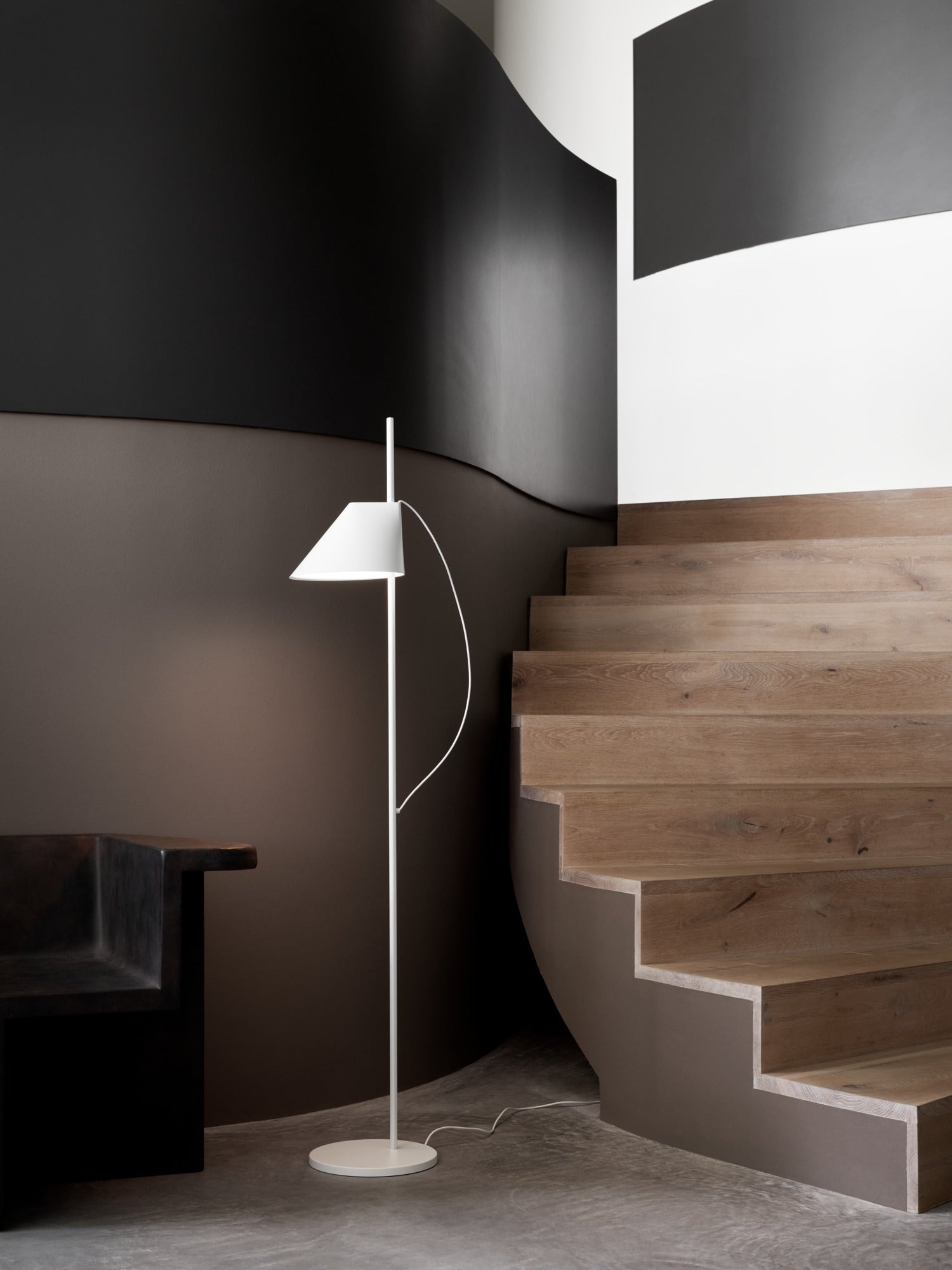 Stehlampe YUH weiß