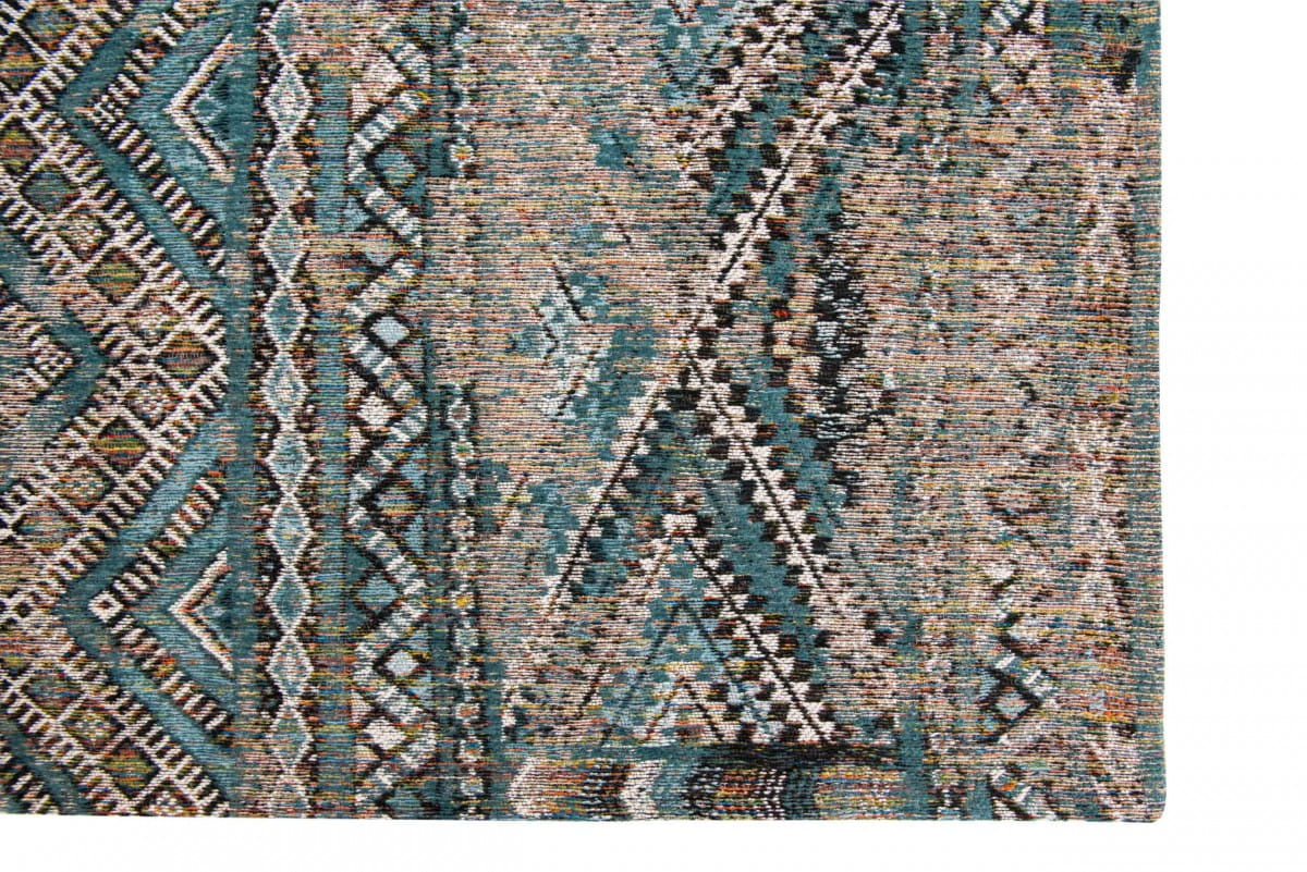 Dywan KILIM ZEMMURI BLUE błękitny – Louis de Poortere