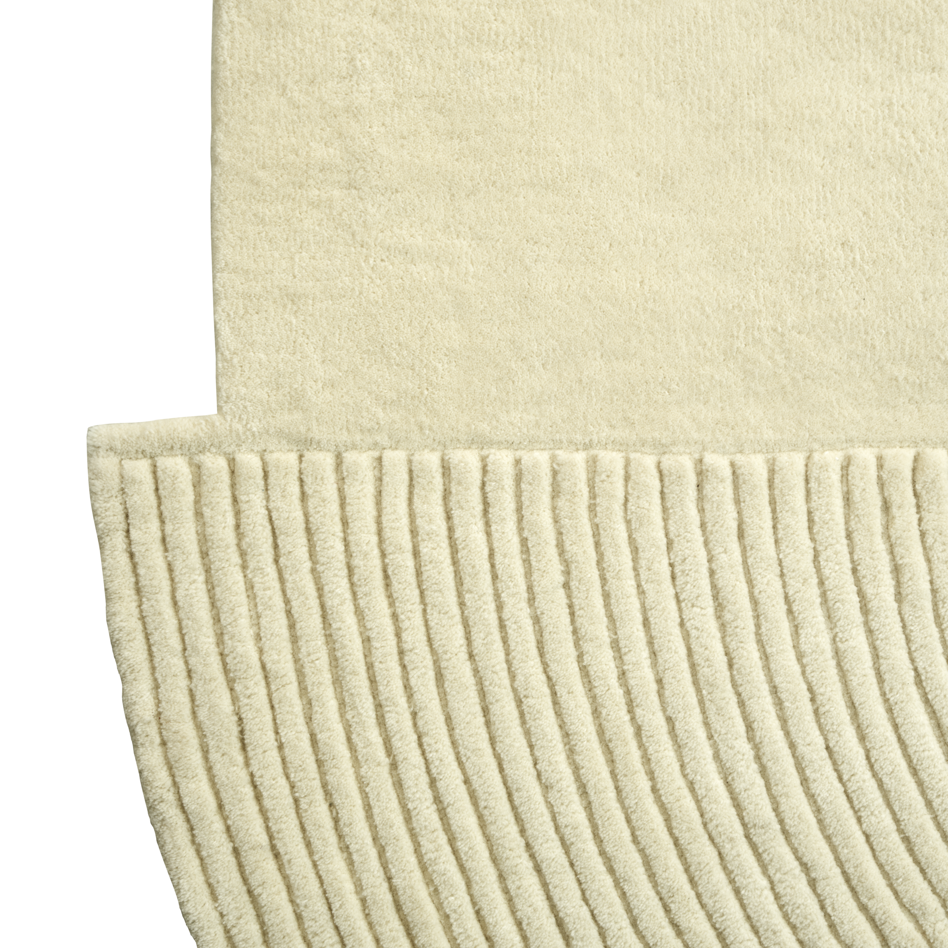 Runder Teppich ZEN SPLIT creme