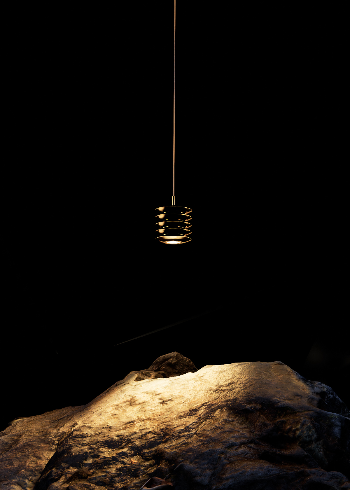 HARMONICA stainless steel pendant lamp