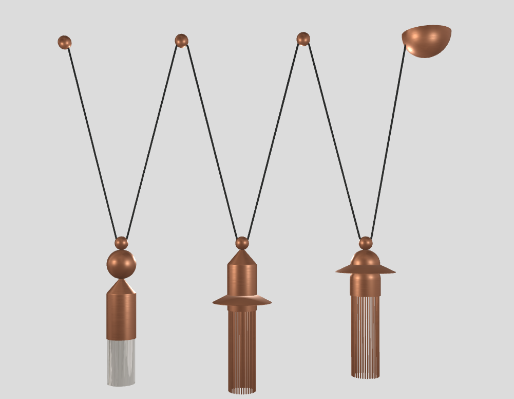 NAPPE C3 pendant lamp