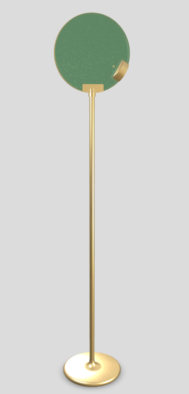 Stehlampe HORO STL gebürstetes Messing