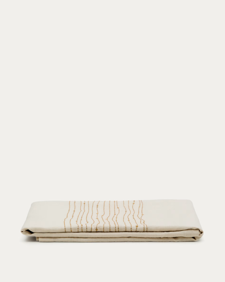 Tischdecke FILA aus Leinen und Baumwolle