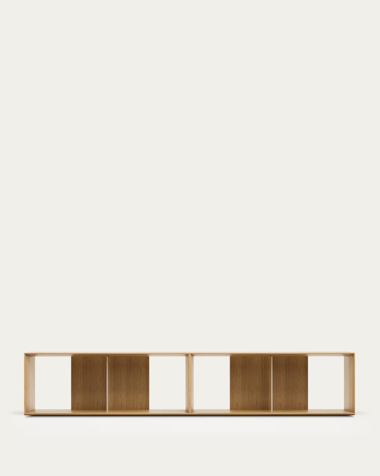 A shelf of 2-modular Litto Oak Veneer