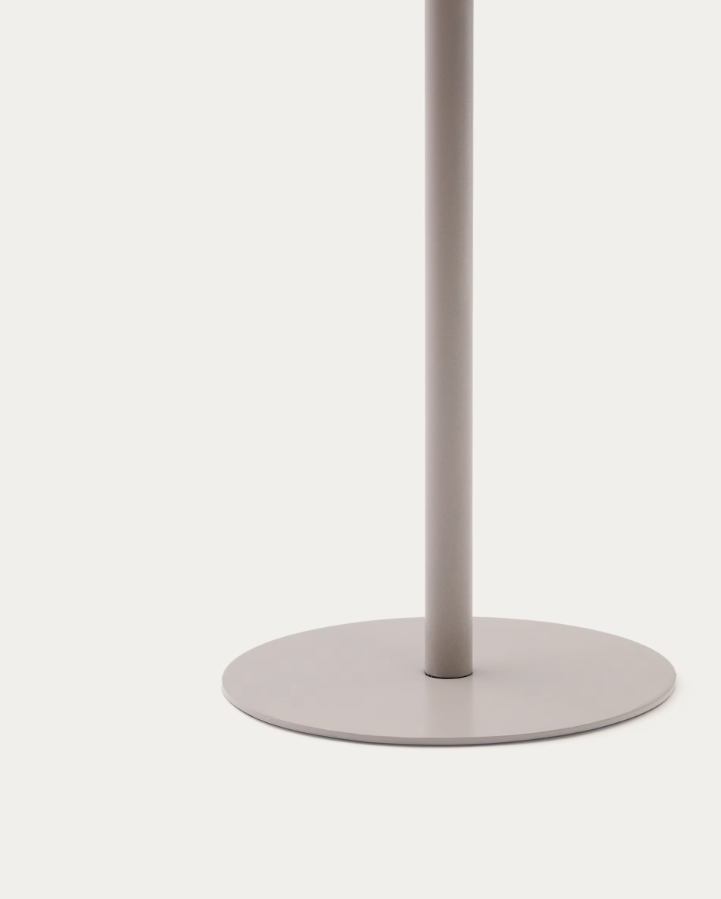 Lampa przenośna ALDET brązowo-szara lina – Kave Home