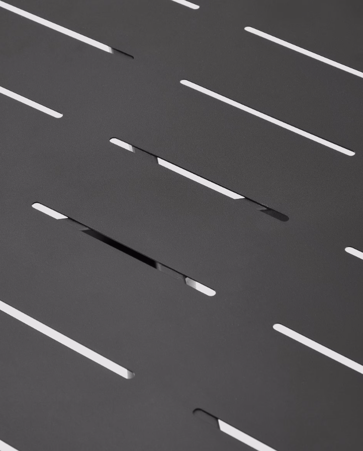 Gartentisch Brai Graphitstahl