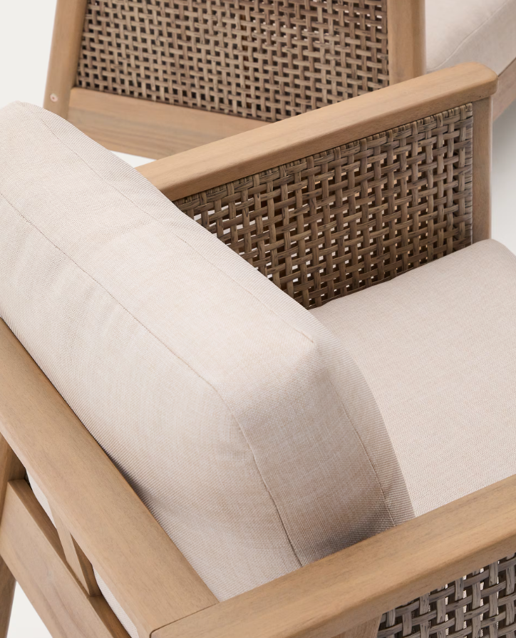 Set Gartenmöbel Alabe Acacia Holz