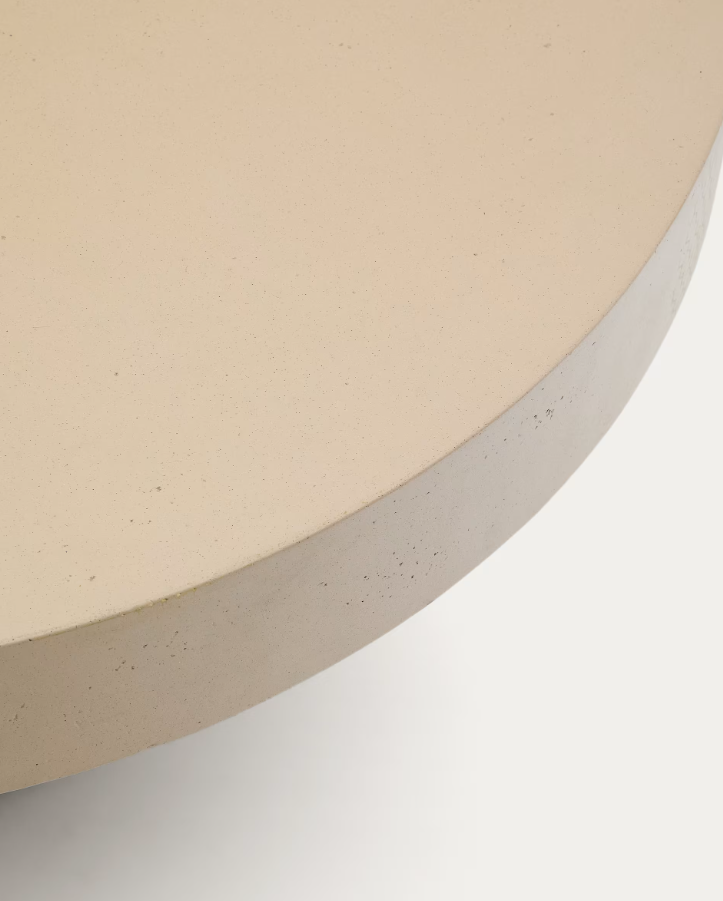 Aigablava coffee table beige cement