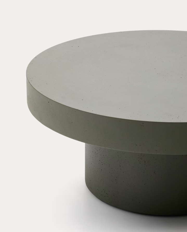 Aigablava coffee table green cement