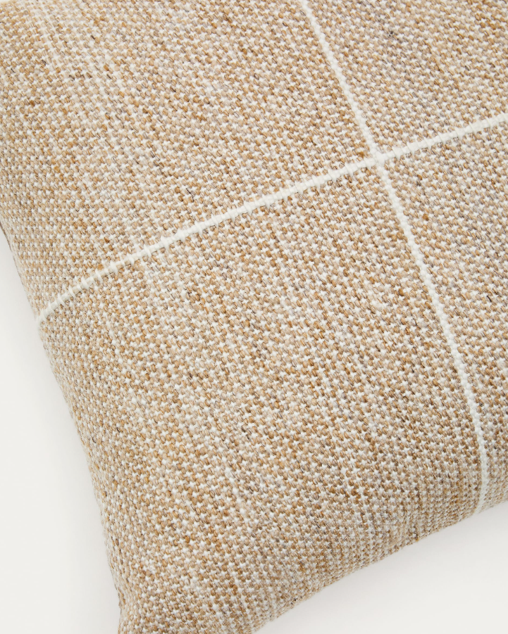 Kissenbezug für Kissen Beige