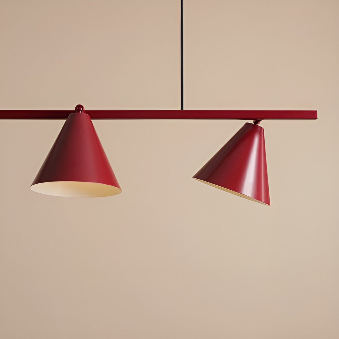 Hanging lamp quord quord forms
